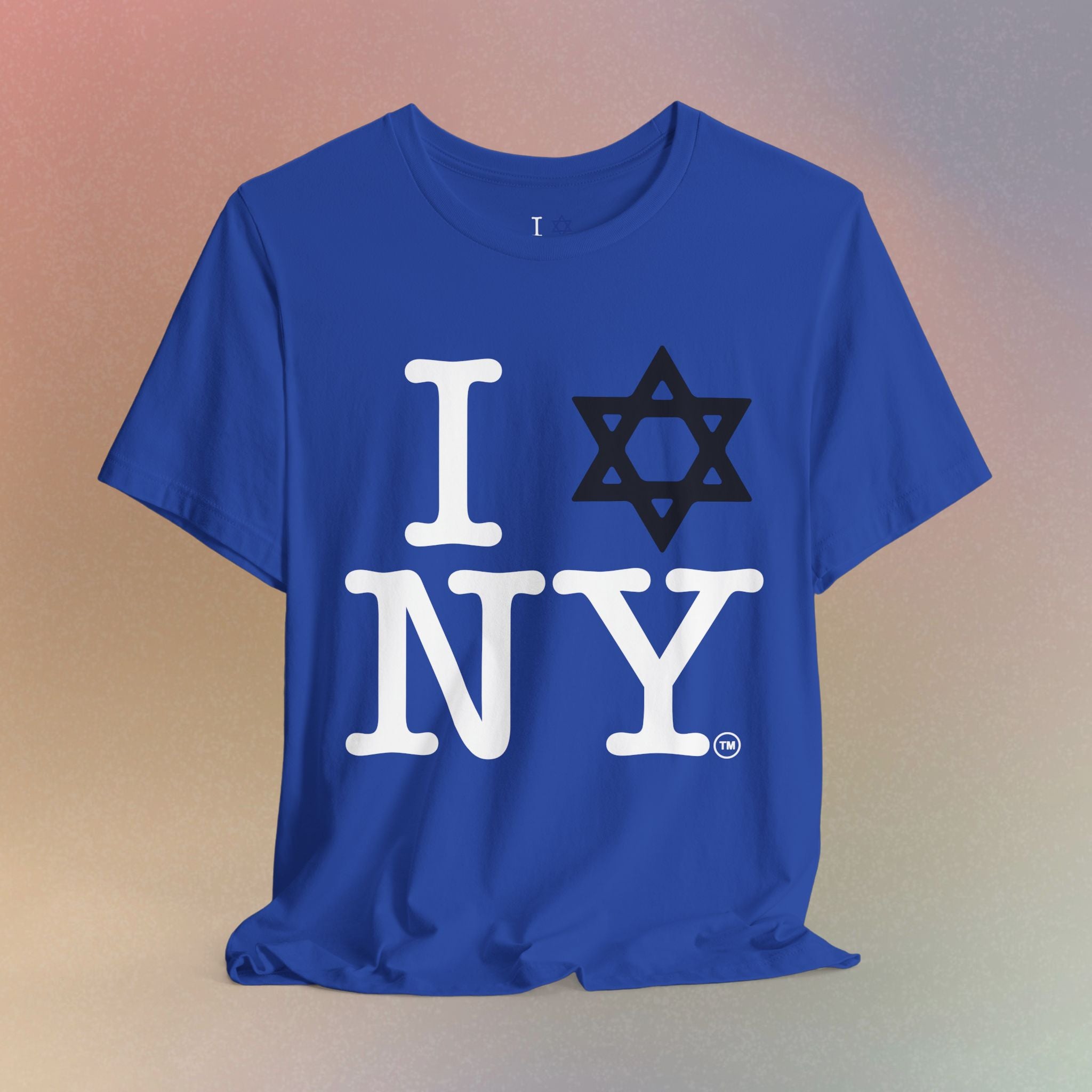 I Love New York Jewish Star of David T-Shirt - Jewish New York Pride