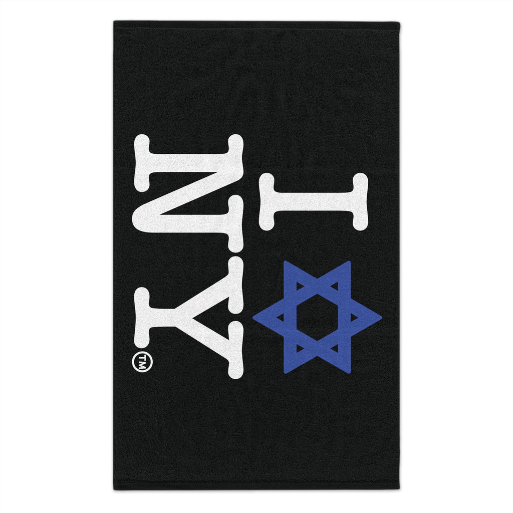 I Love NY Jewish Star Rally Towel, 11x18