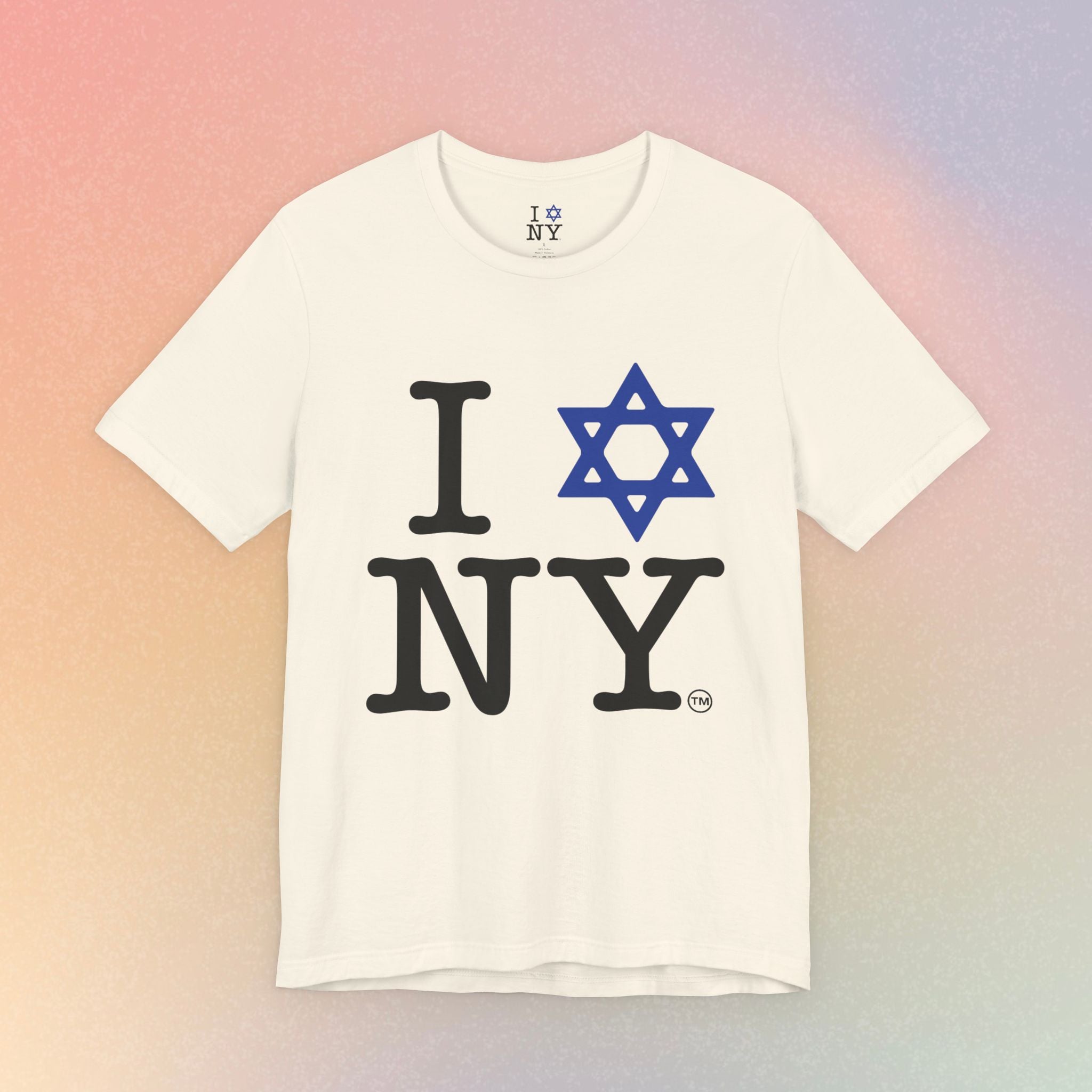 I Love NY Jewish Star T-Shirt | Jewish New York Pride Tee