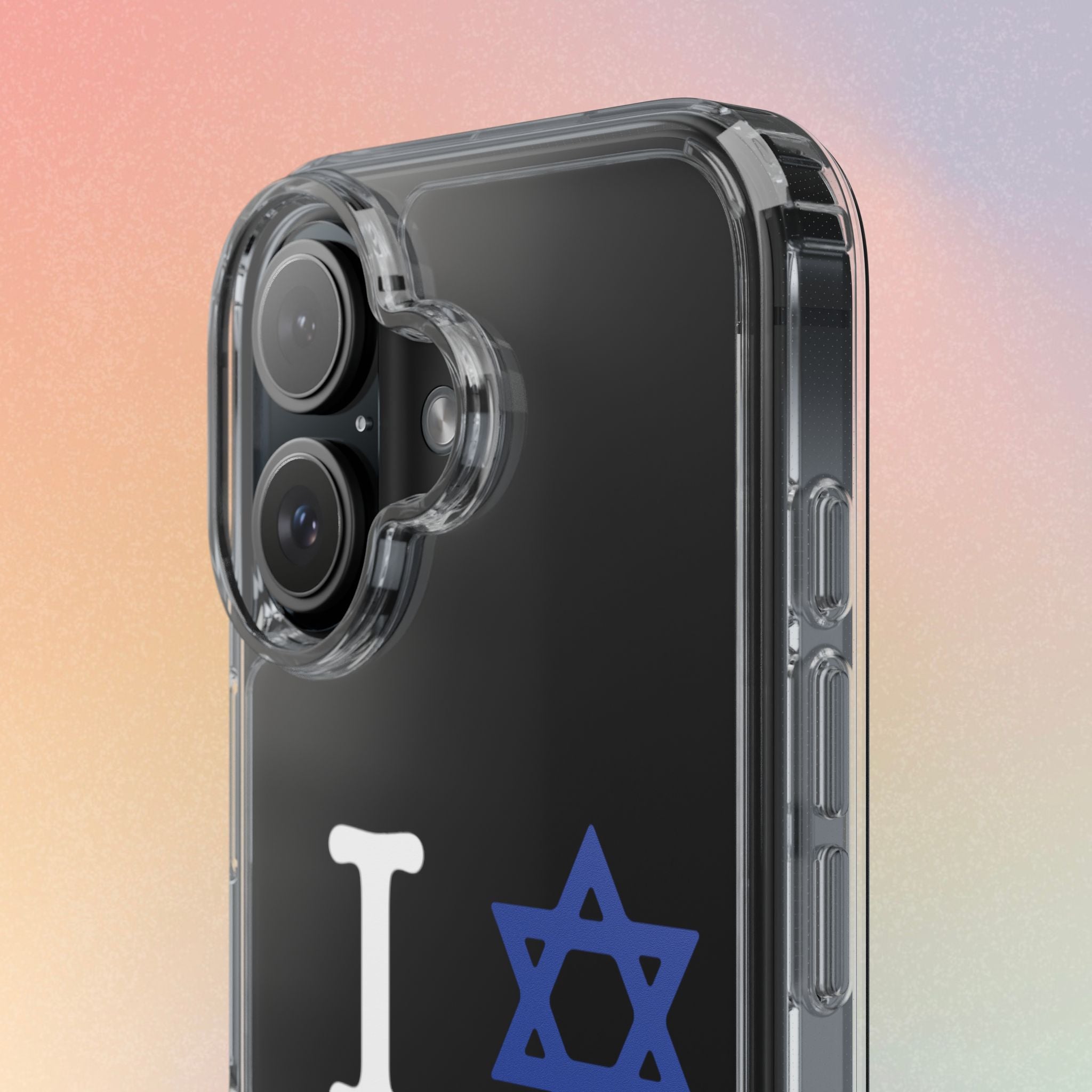I Love NY Jewish Star Phone Case | Clear Case, Jewish New York Design