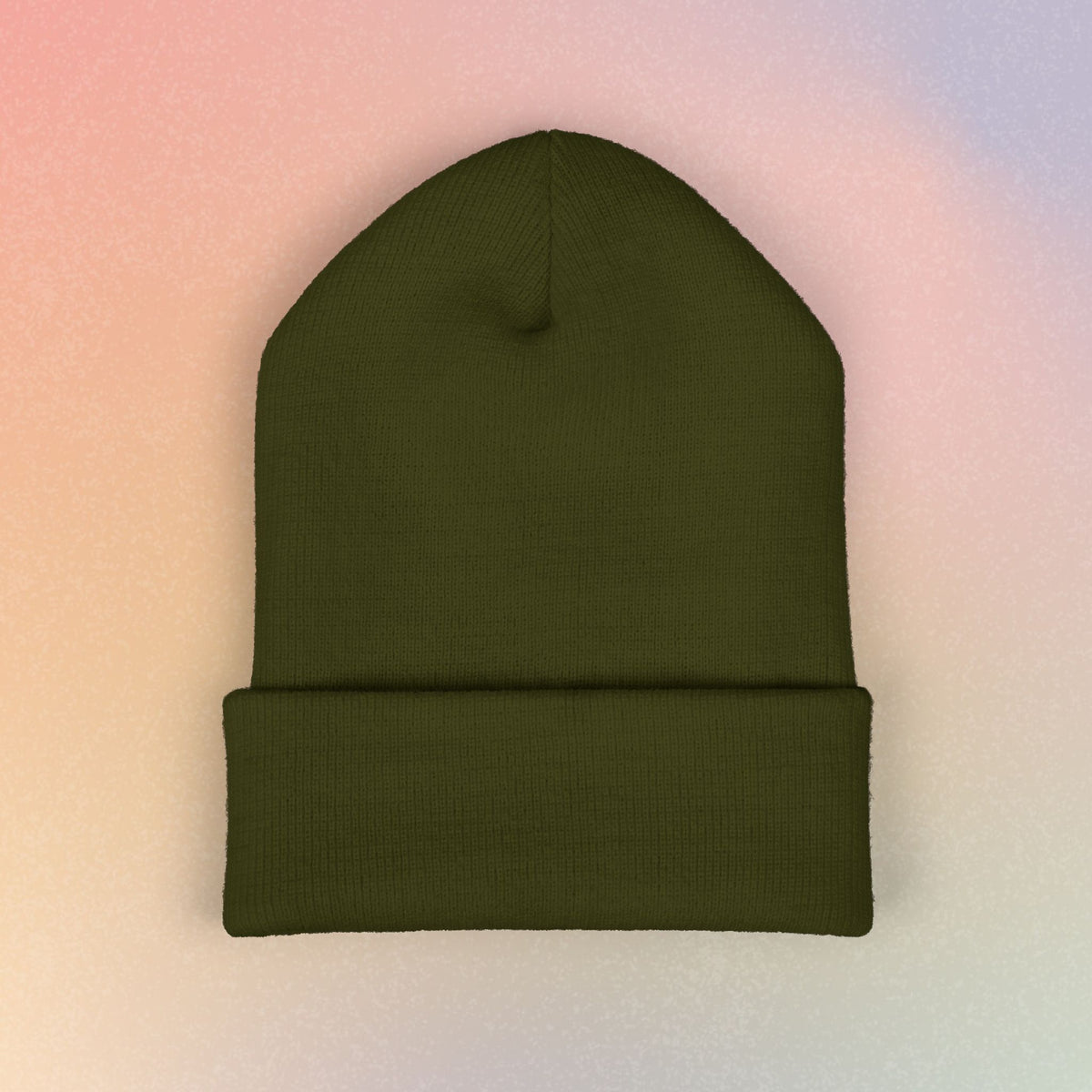 Brooklyn Hebrew Style Font Classic Cuffed Beanie (Embroidery)