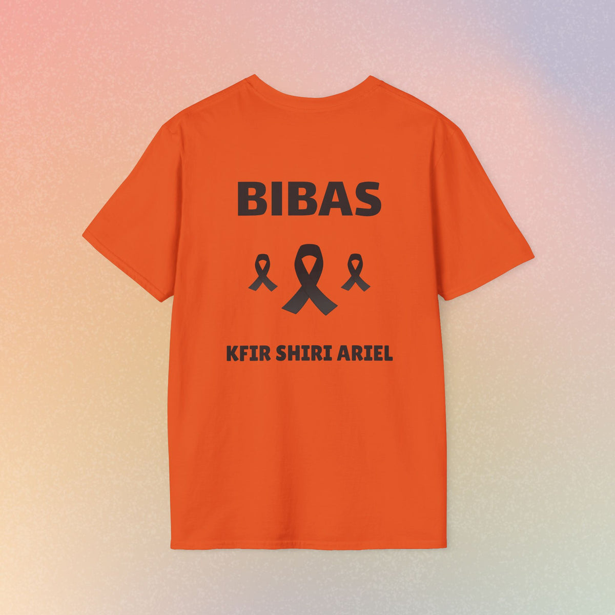 BIBAS Orange Batman Unisex Softstyle T-Shirt