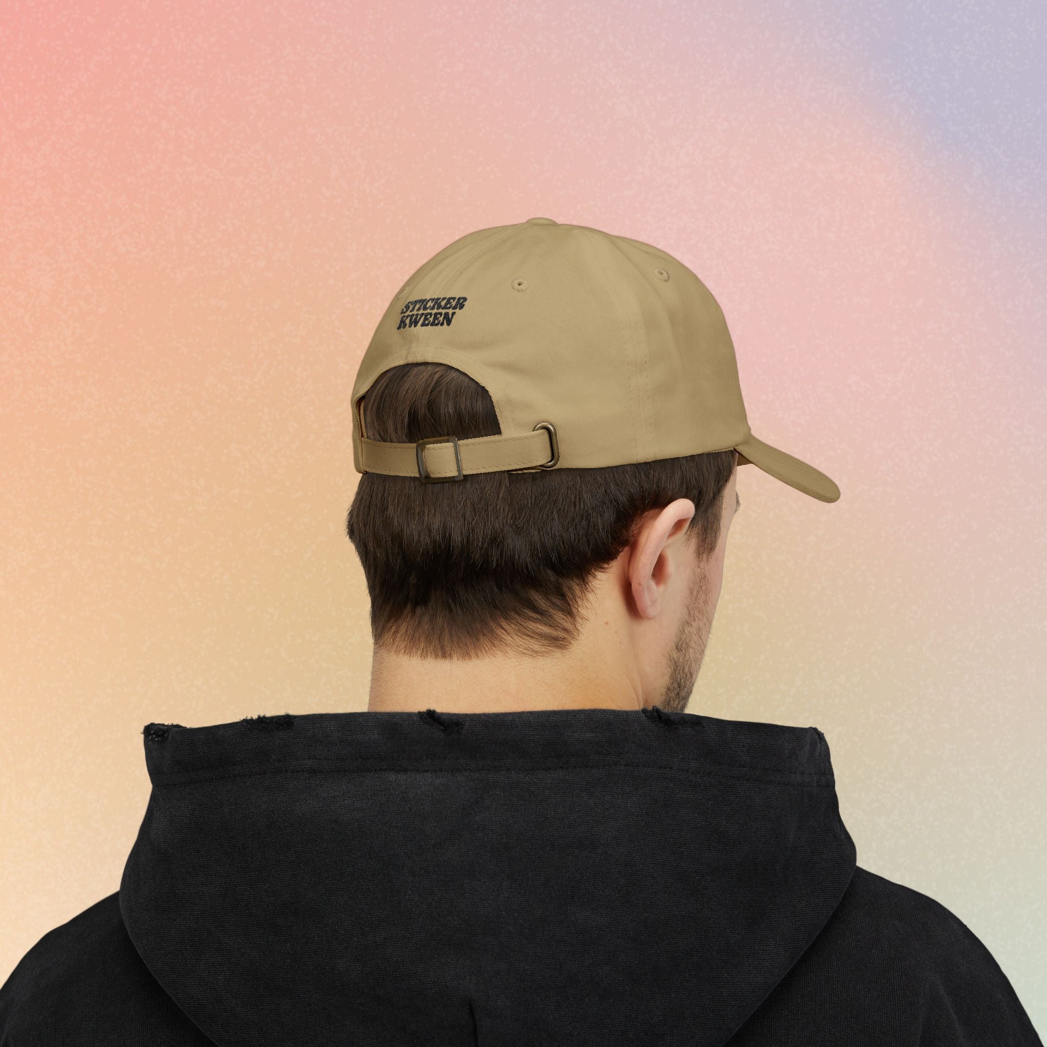 Brooklyn Hebrew Script Embroidered Baseball Cap