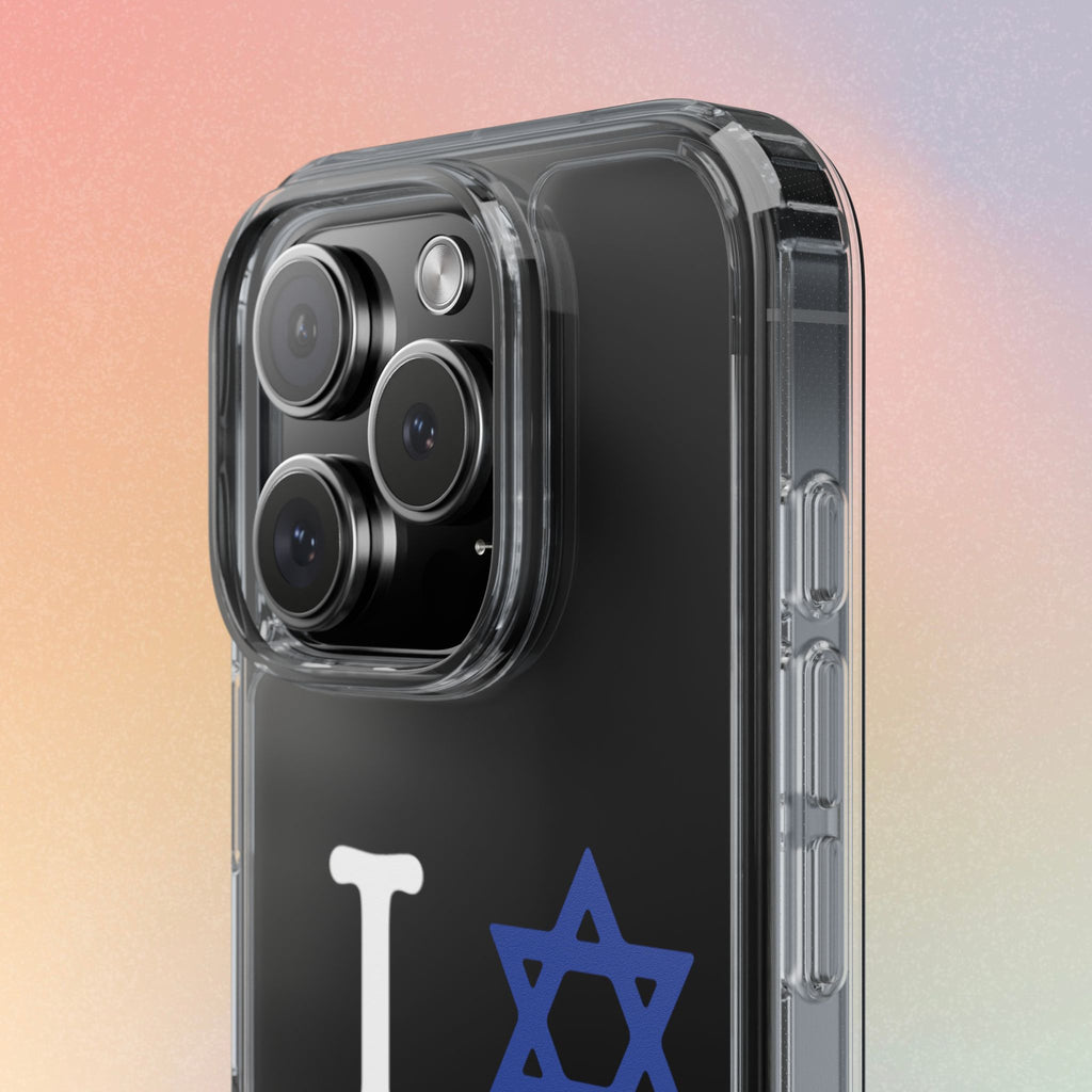 I Love NY Jewish Star Phone Case | Clear Case, Jewish New York Design