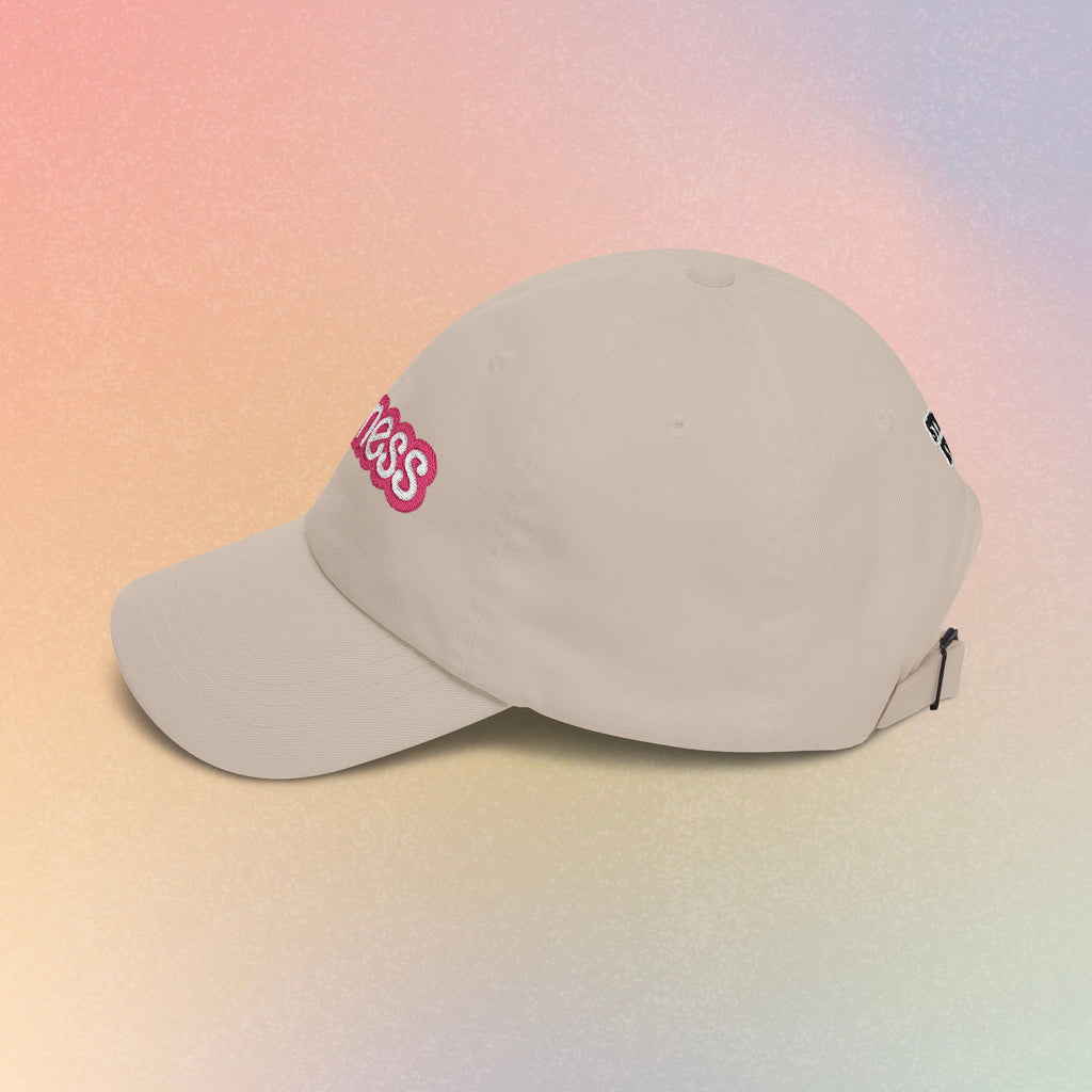 Zioness Embroidered Baseball Cap – Pink Barbie Font Jewish Pride Baseball Hat