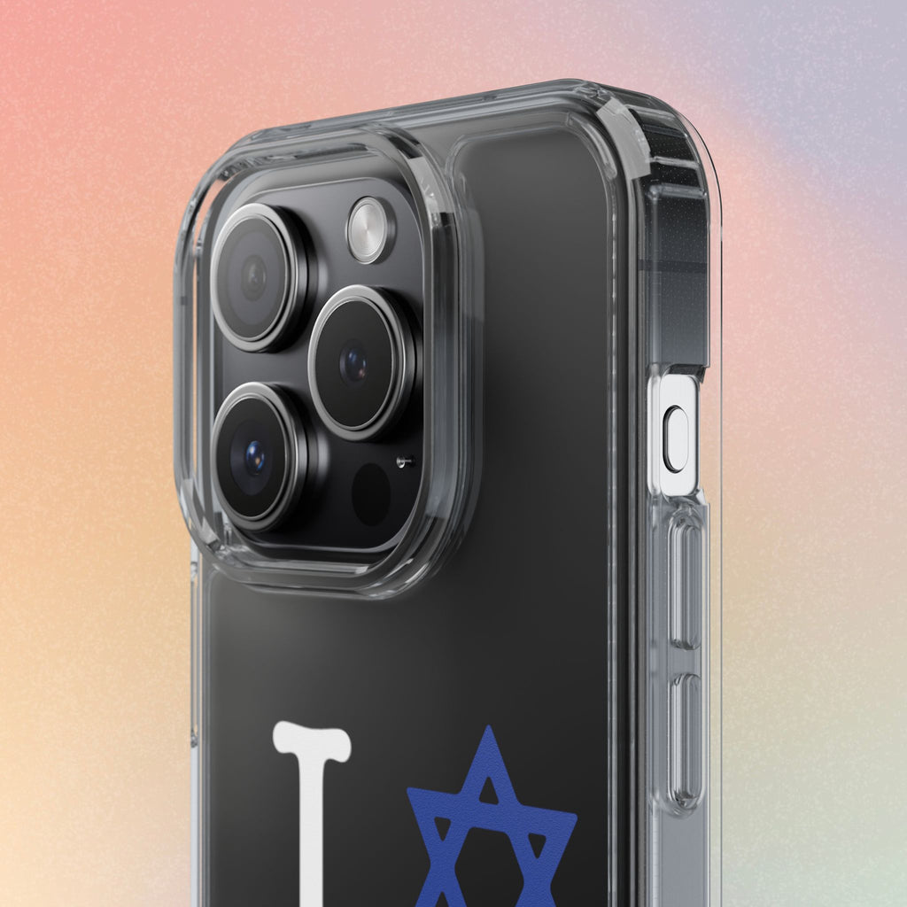 I Love NY Jewish Star Phone Case | Clear Case, Jewish New York Design