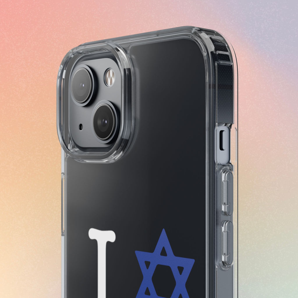 I Love NY Jewish Star Phone Case | Clear Case, Jewish New York Design