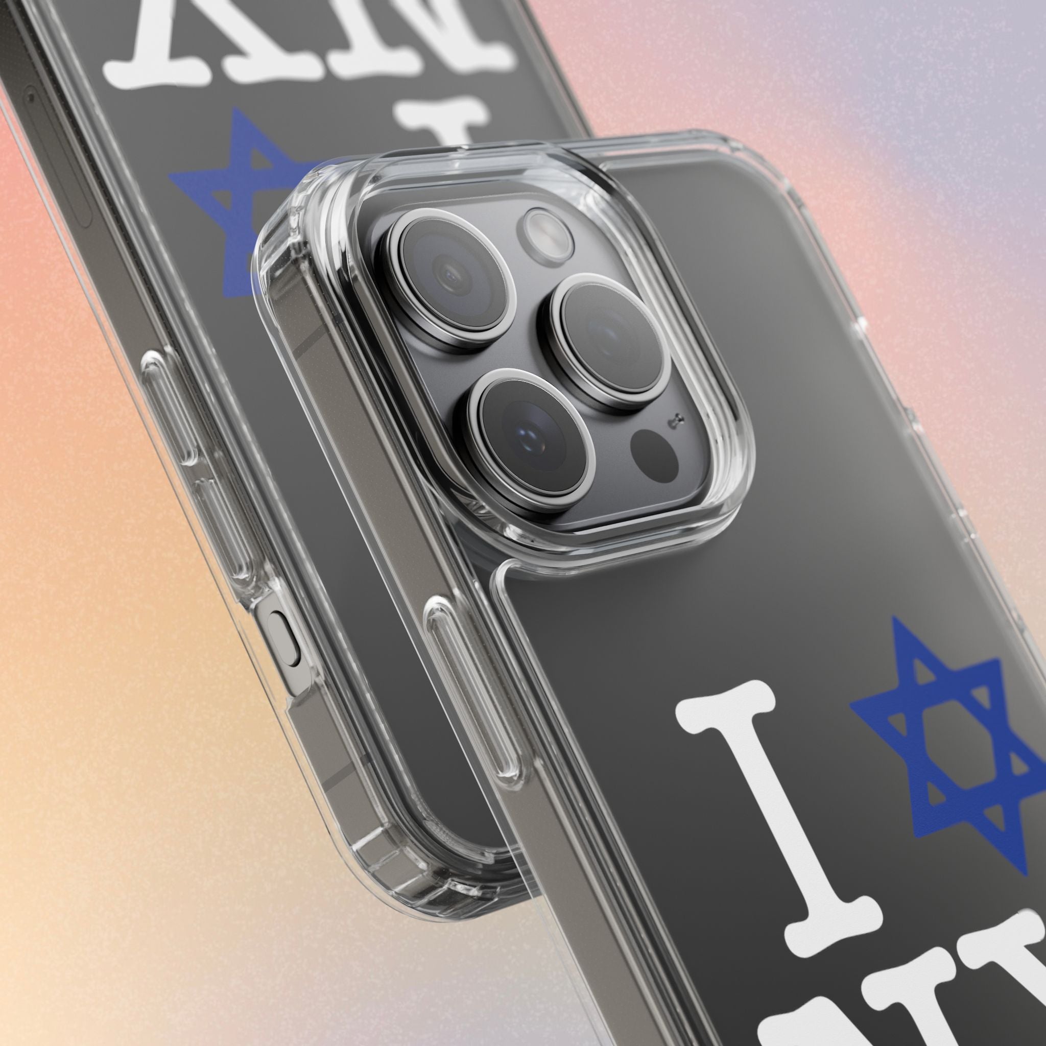 I Love NY Jewish Star Phone Case | Clear Case, Jewish New York Design