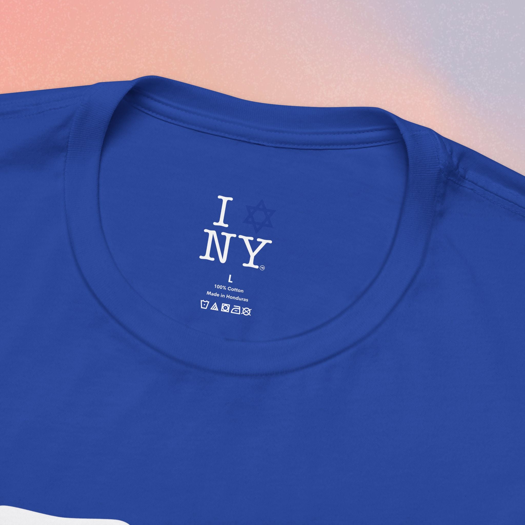 I Love New York Jewish Star of David T-Shirt - Jewish New York Pride