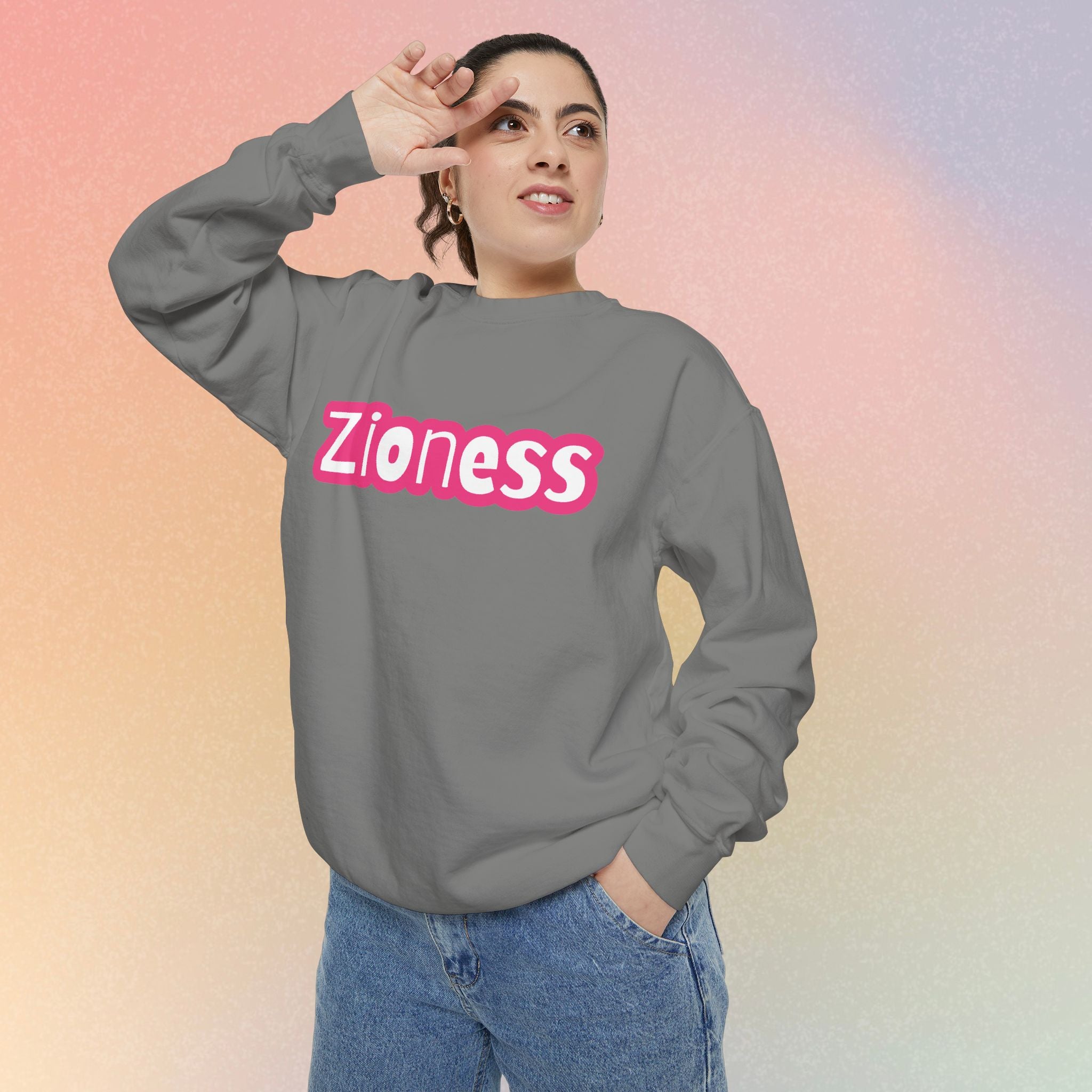 Zioness Sweatshirt - Female Jewish Pride