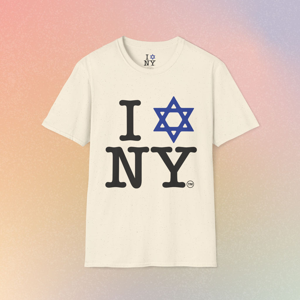 I Love NY Jewish Star Unisex Softstyle T-Shirt