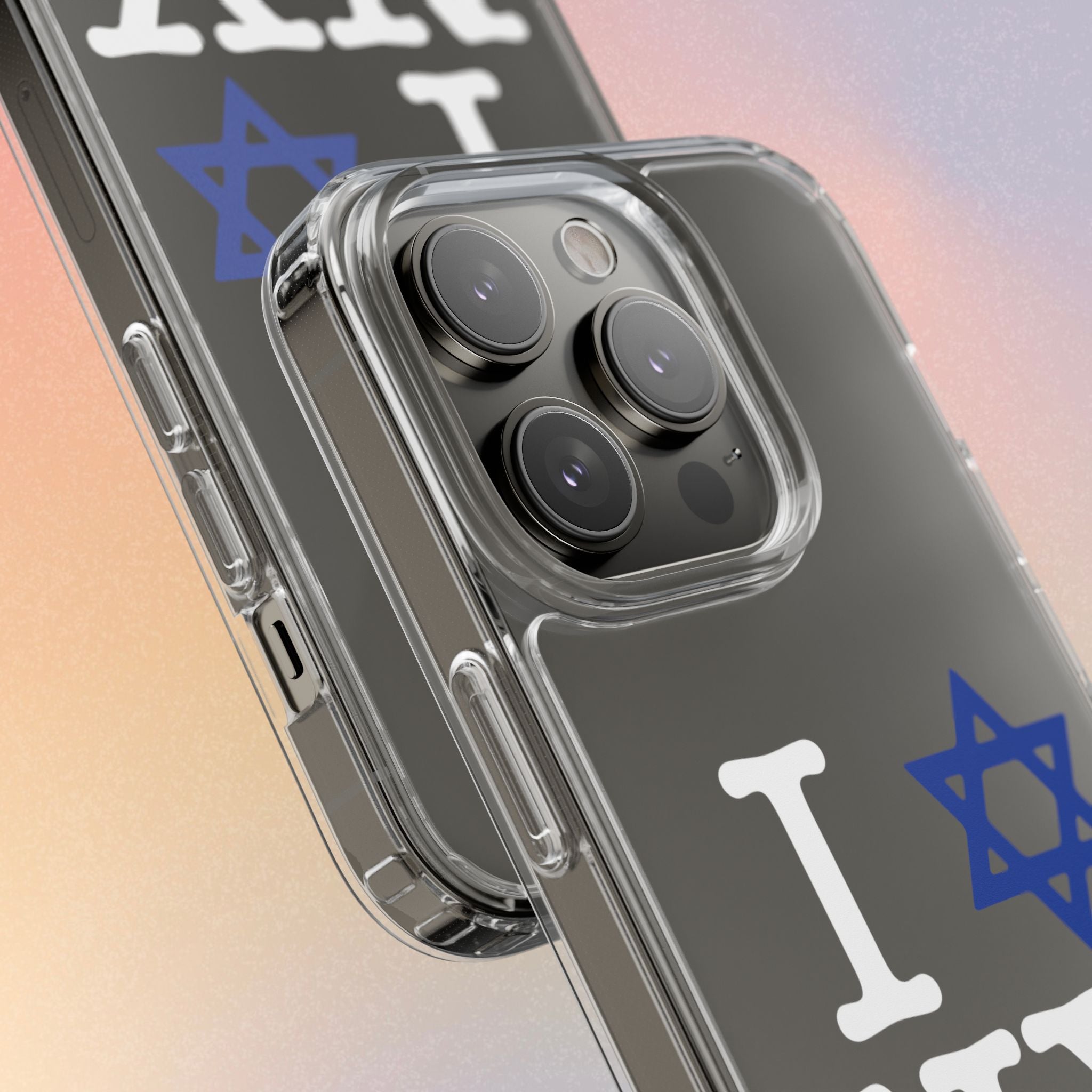 I Love NY Jewish Star Phone Case | Clear Case, Jewish New York Design
