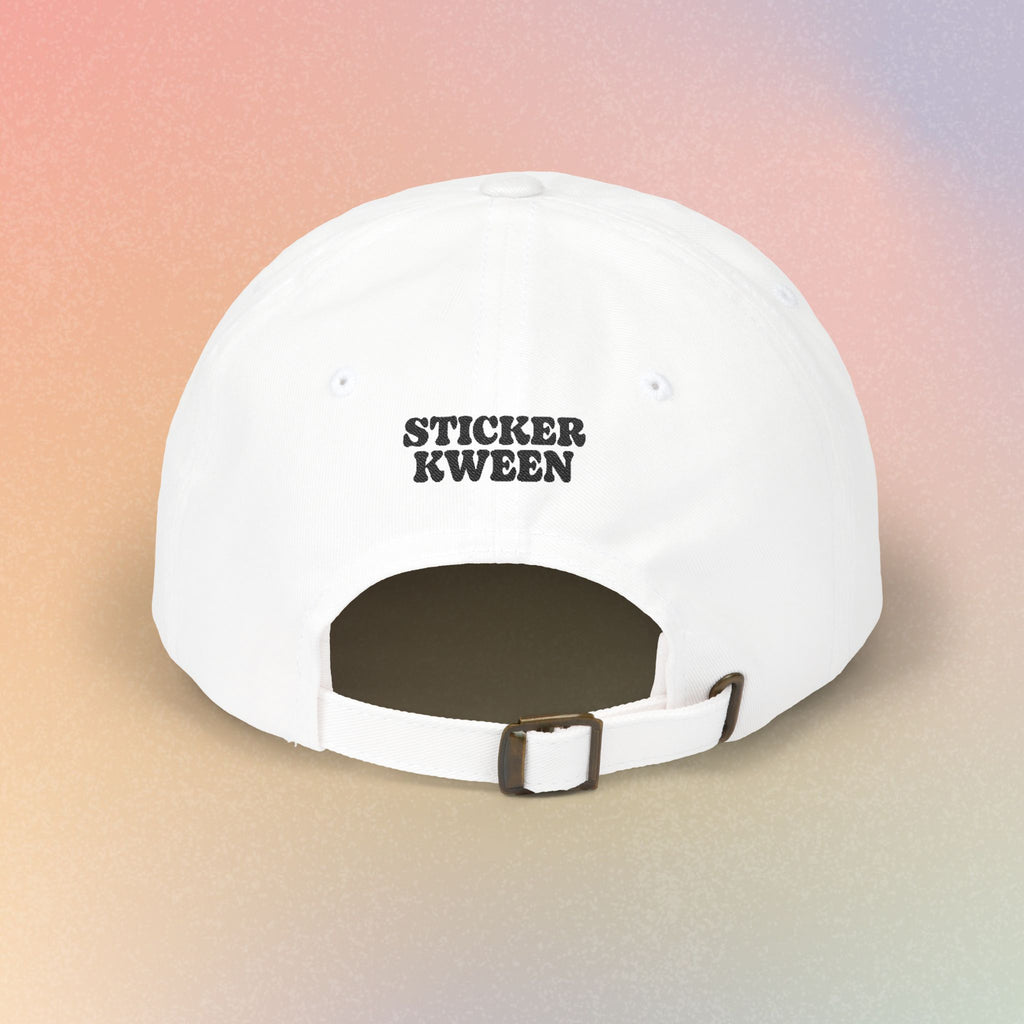 Upper East Side Hebrew Font Baseball Cap | NYC Jewish Pride (Light Colors)