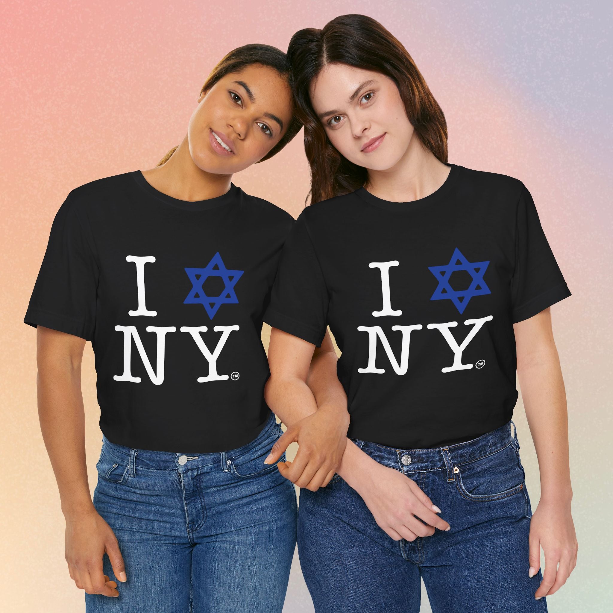 I Love New York Jewish Star of David T-Shirt
