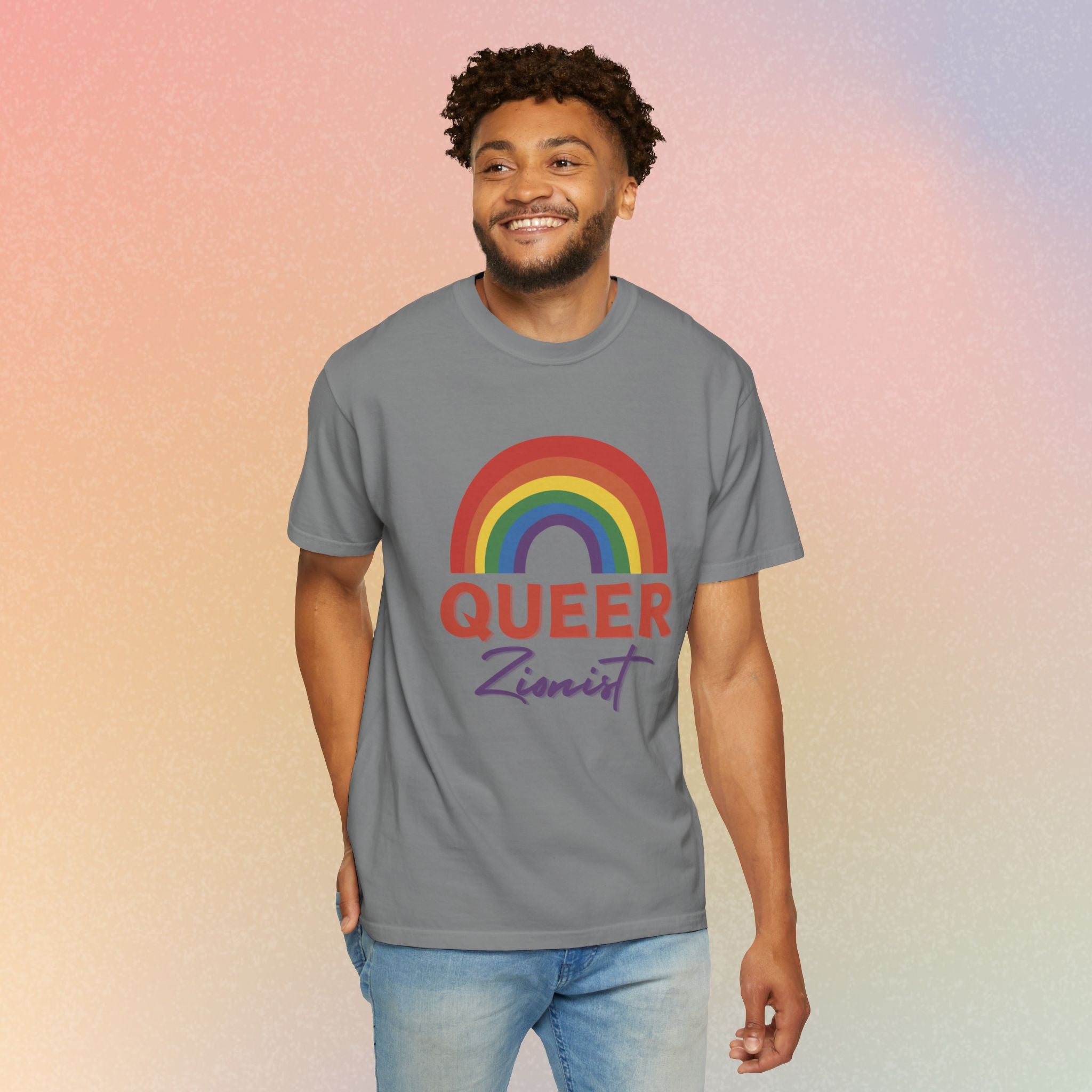 Queer Zion T-Shirt - Rainbow Transgender Pride Tee