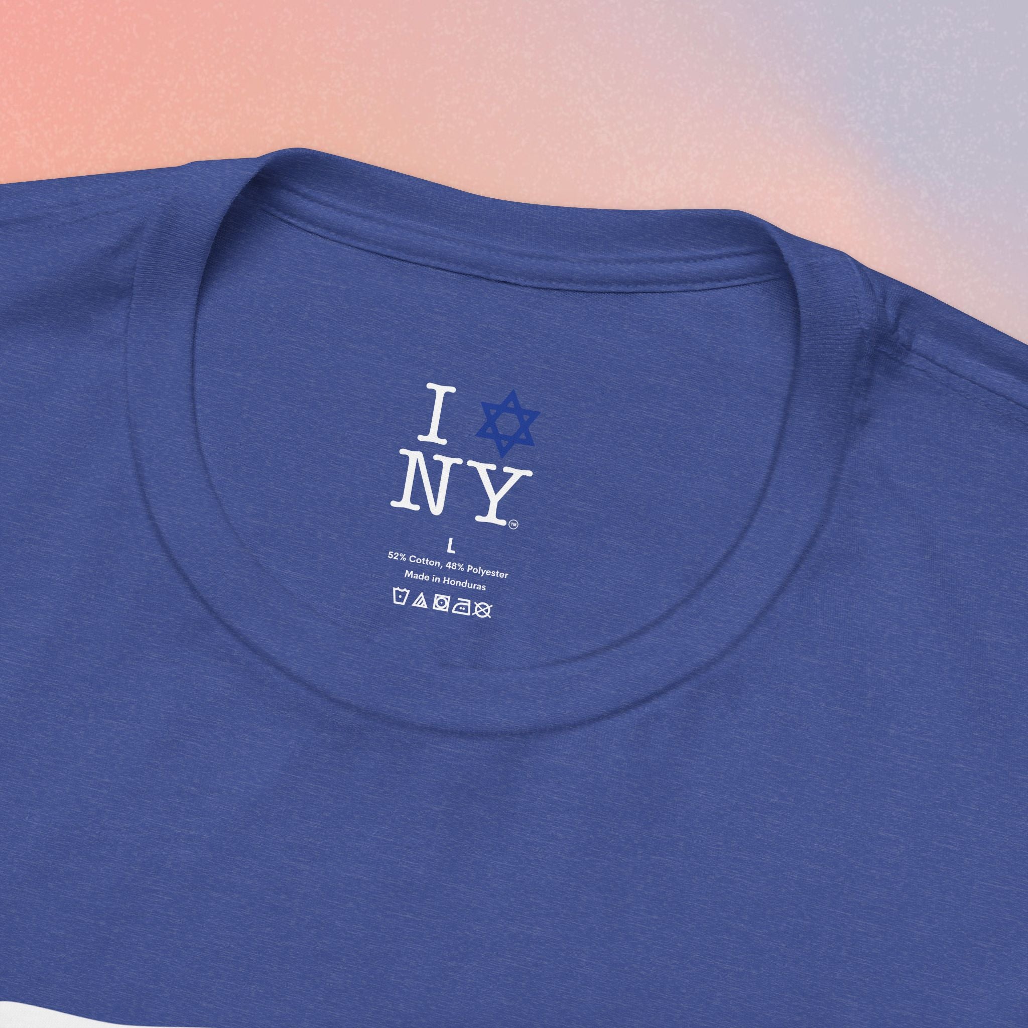 I Love New York Jewish Star of David T-Shirt - Jewish New York Pride