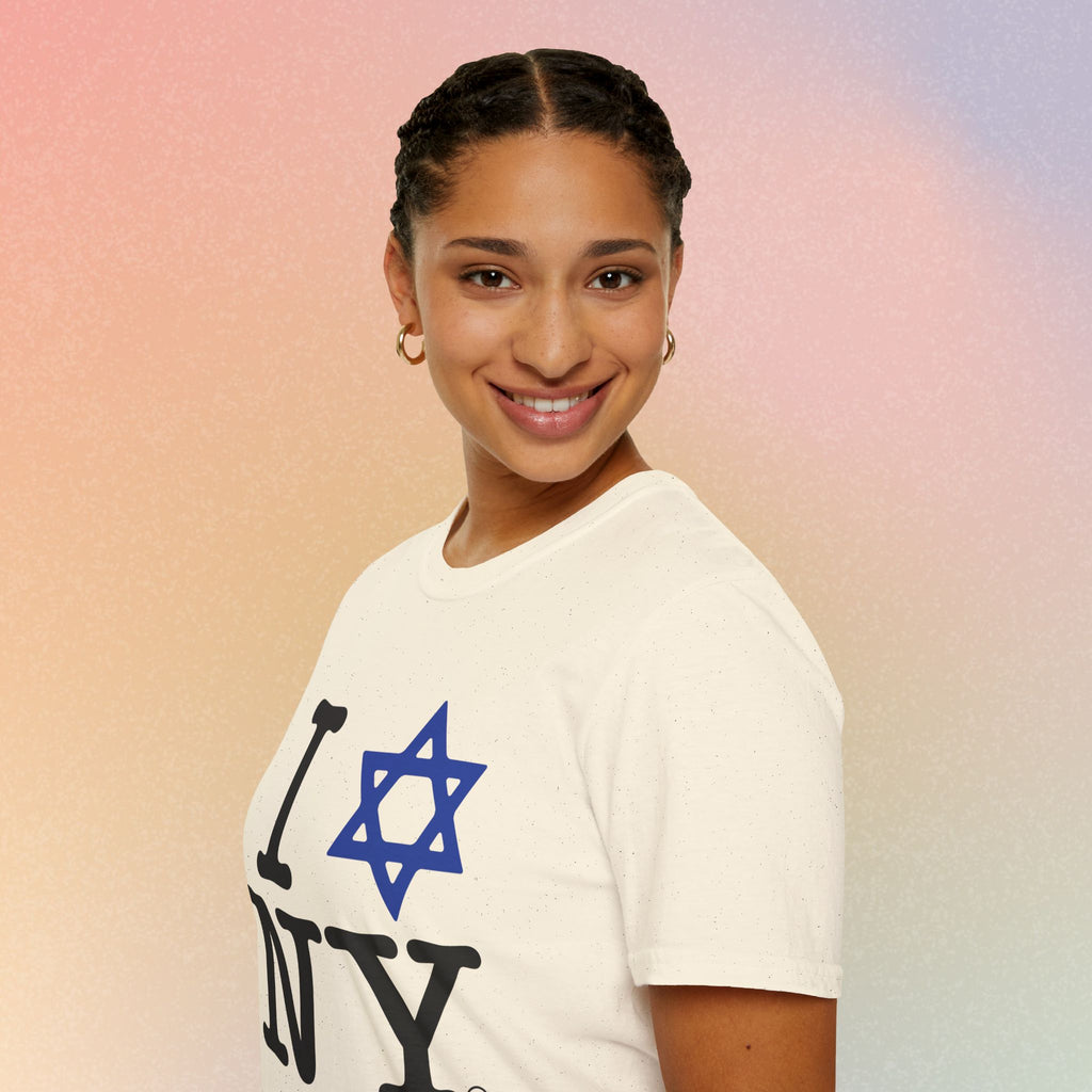 I Love NY Jewish Star Unisex Softstyle T-Shirt