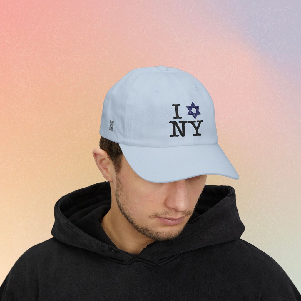 I Love NY Jewish Star | Jewish New York Pride Baseball Hat