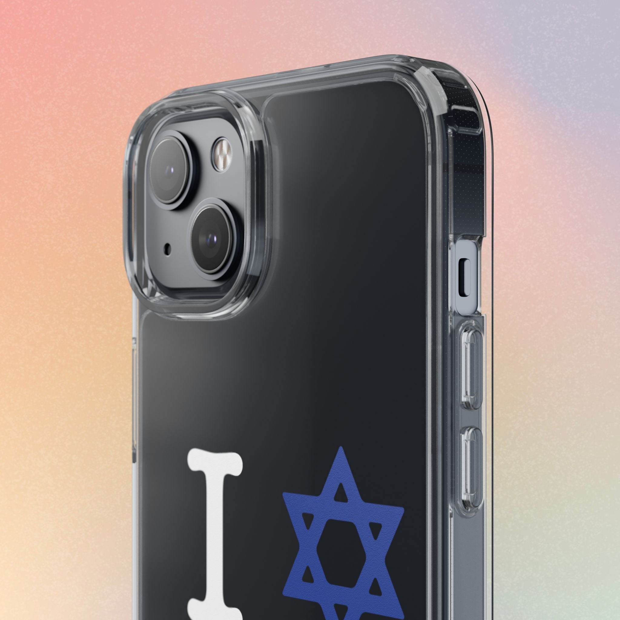 I Love NY Jewish Star Phone Case | Clear Case, Jewish New York Design
