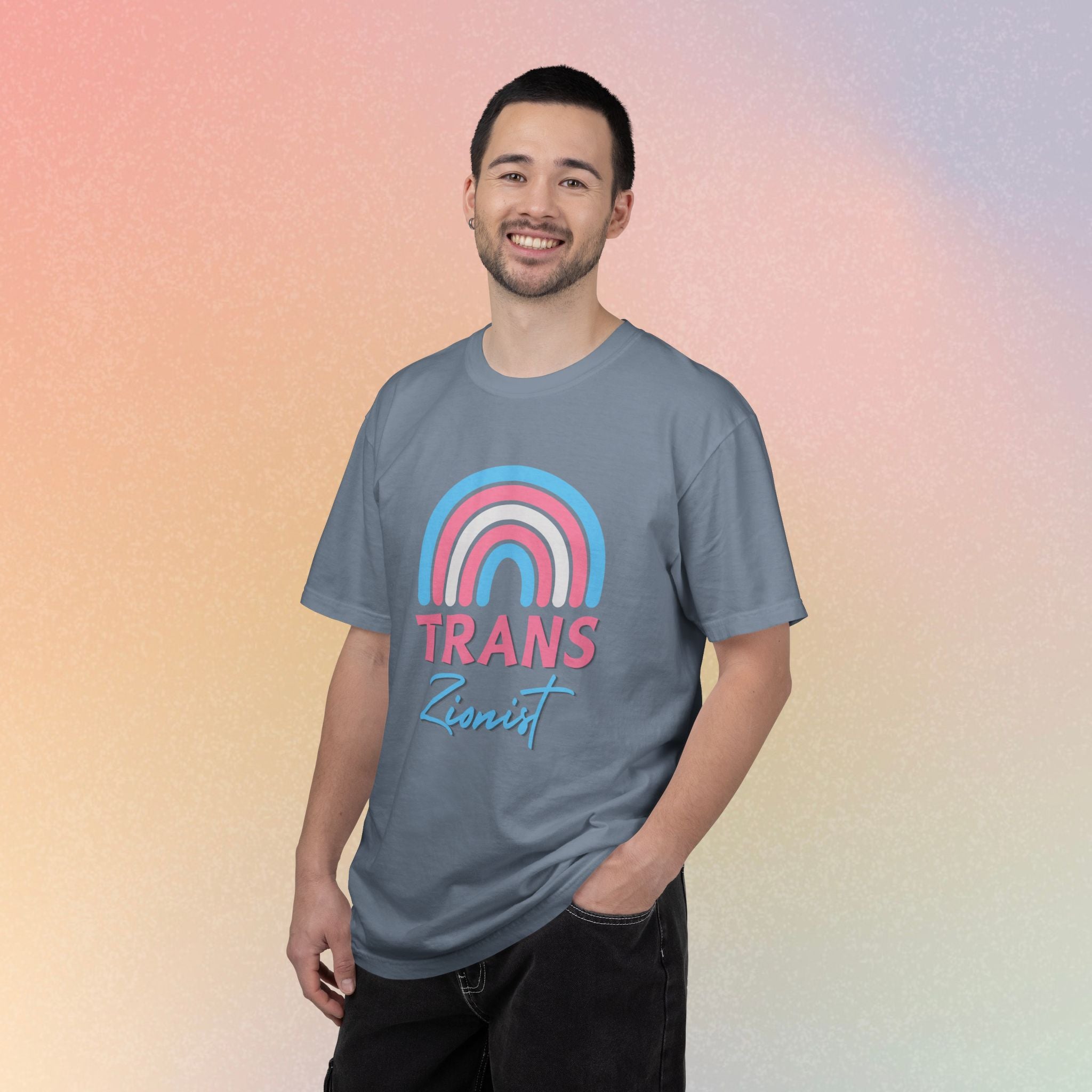 Trans Zion T-Shirt - Rainbow Transgender Pride Tee