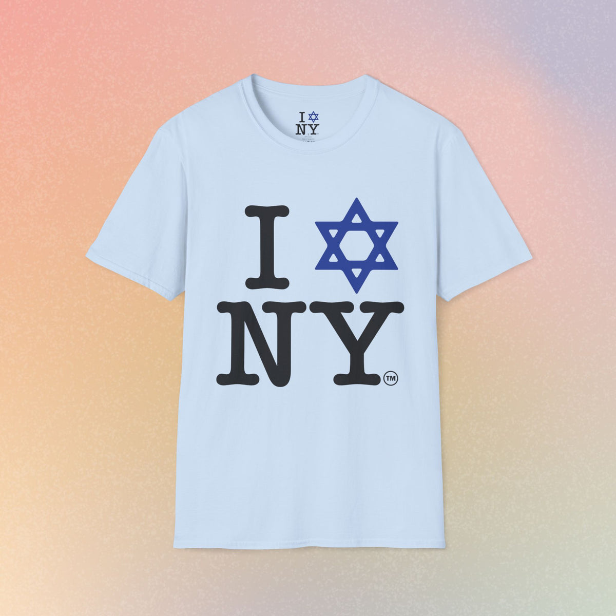 I Love NY Jewish Star Unisex Softstyle T-Shirt