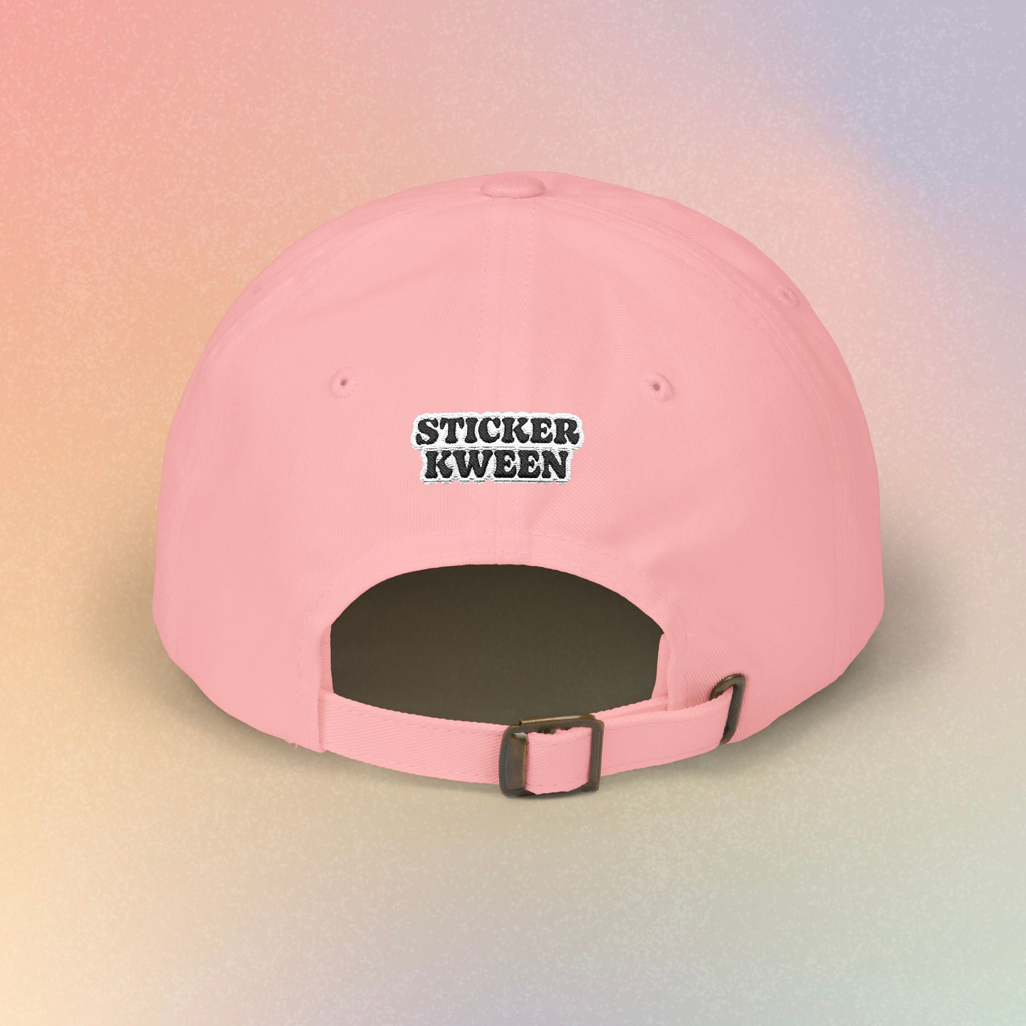 Zioness Embroidered Baseball Cap – Pink Barbie Font Jewish Pride Baseball Hat