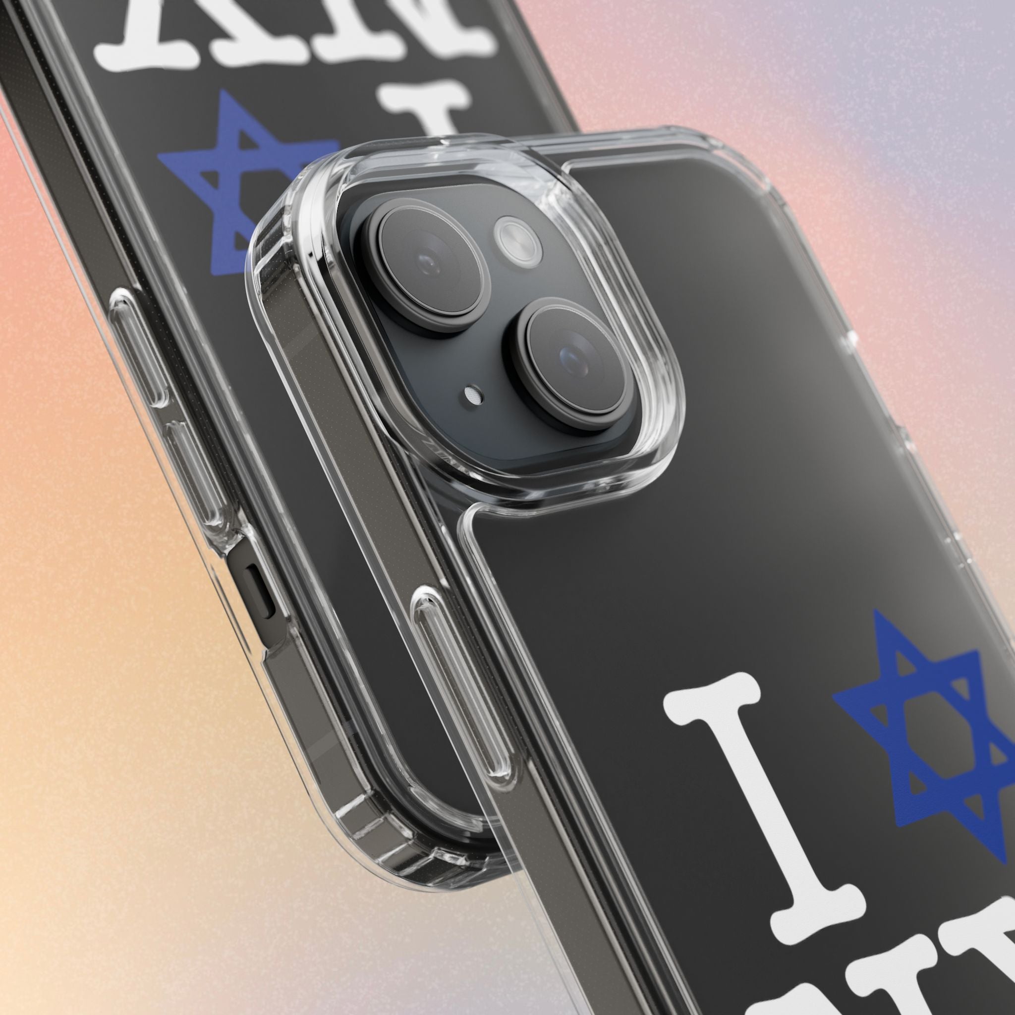 I Love NY Jewish Star Phone Case | Clear Case, Jewish New York Design