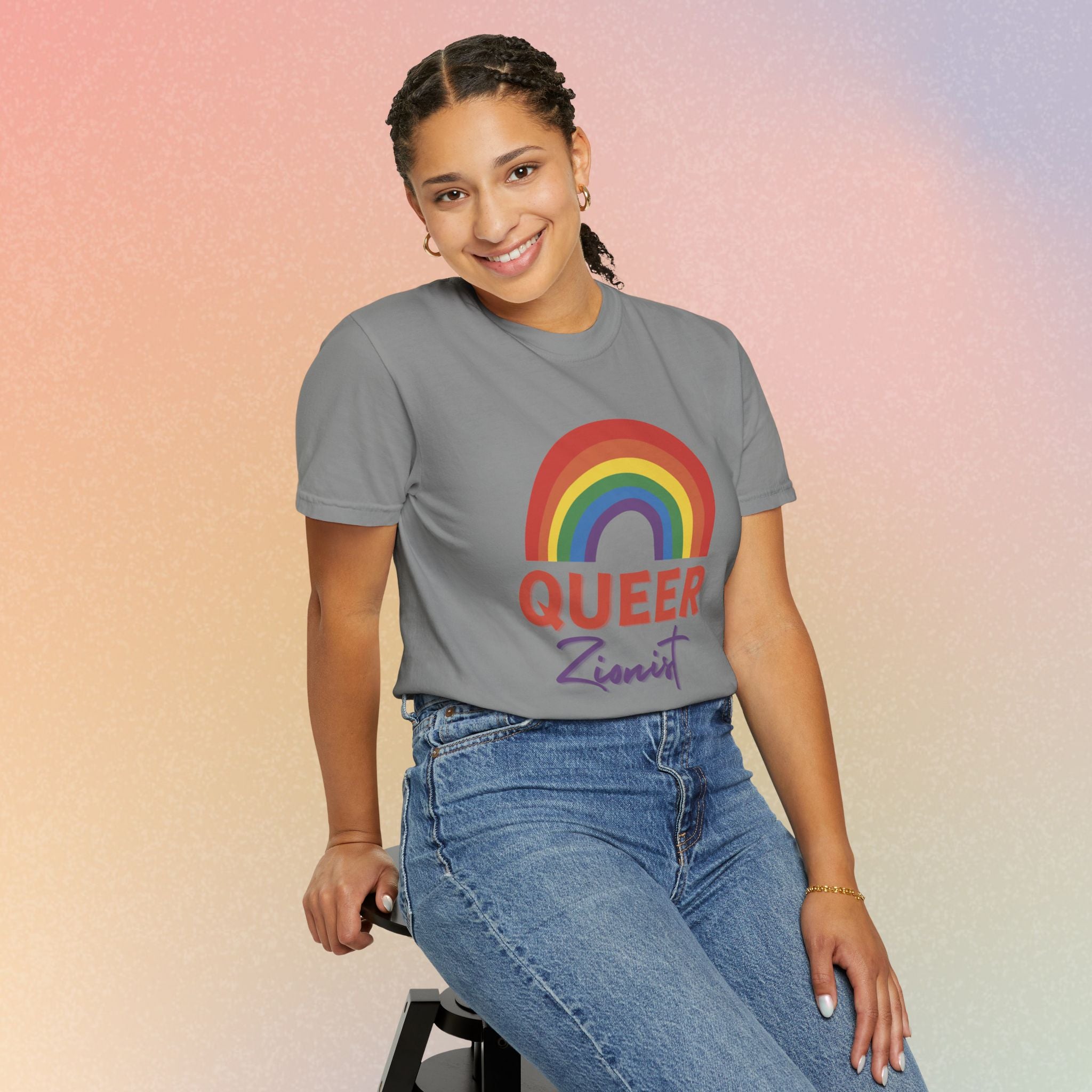 Queer Zion T-Shirt - Rainbow Transgender Pride Tee