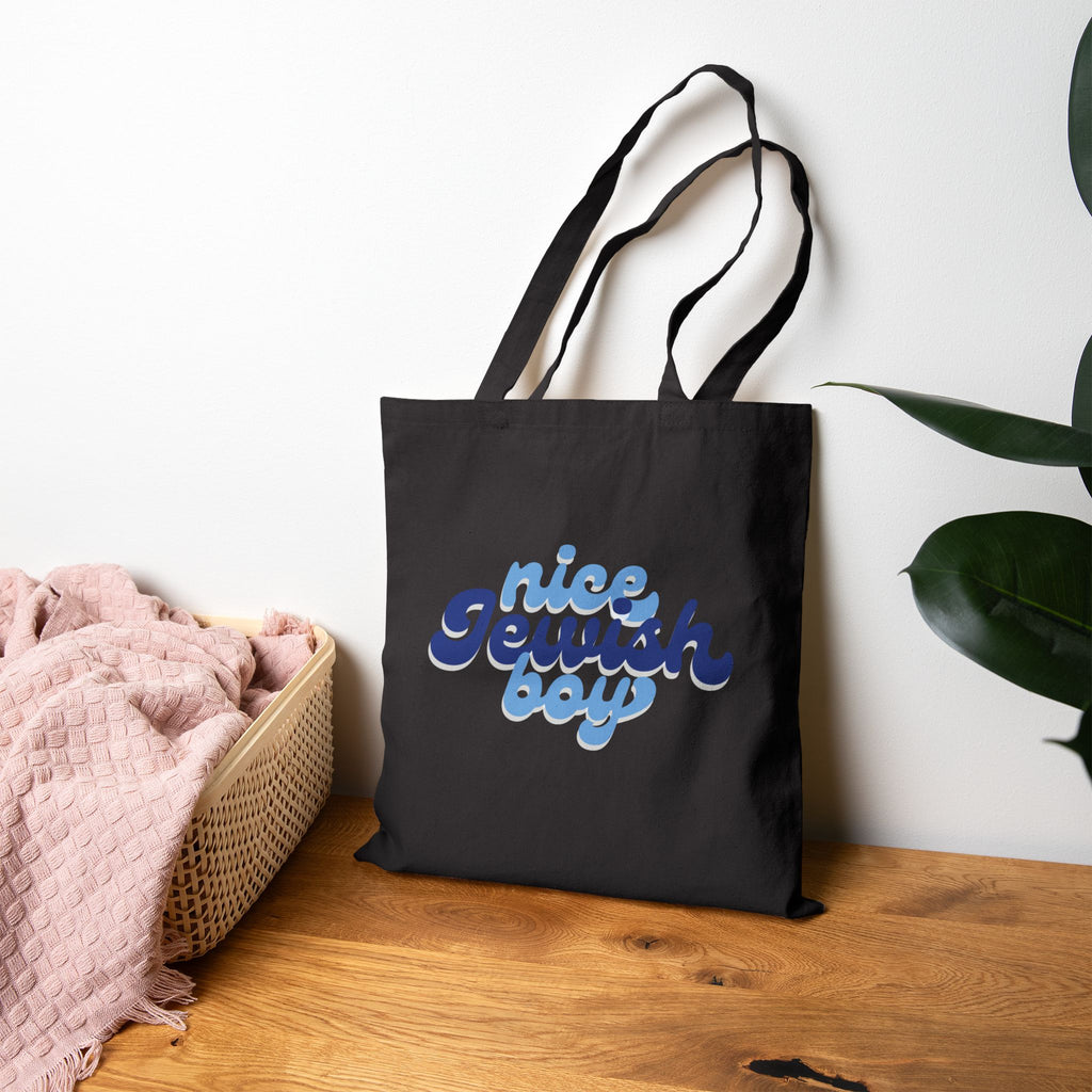 Nice Jewish Boy - Cotton Canvas Tote Bag