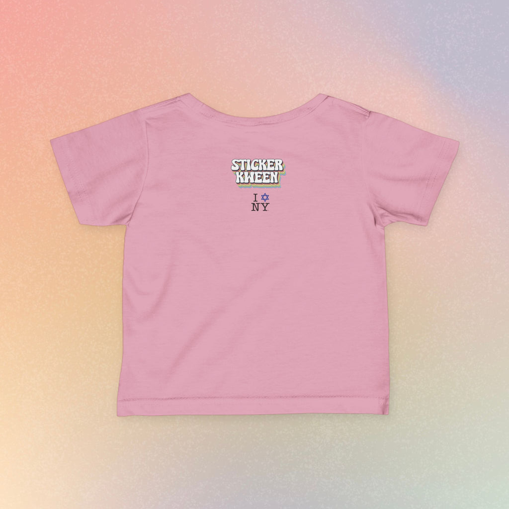 I Love NY Jewish Star Infant Tee | Jewish New York baby shirt