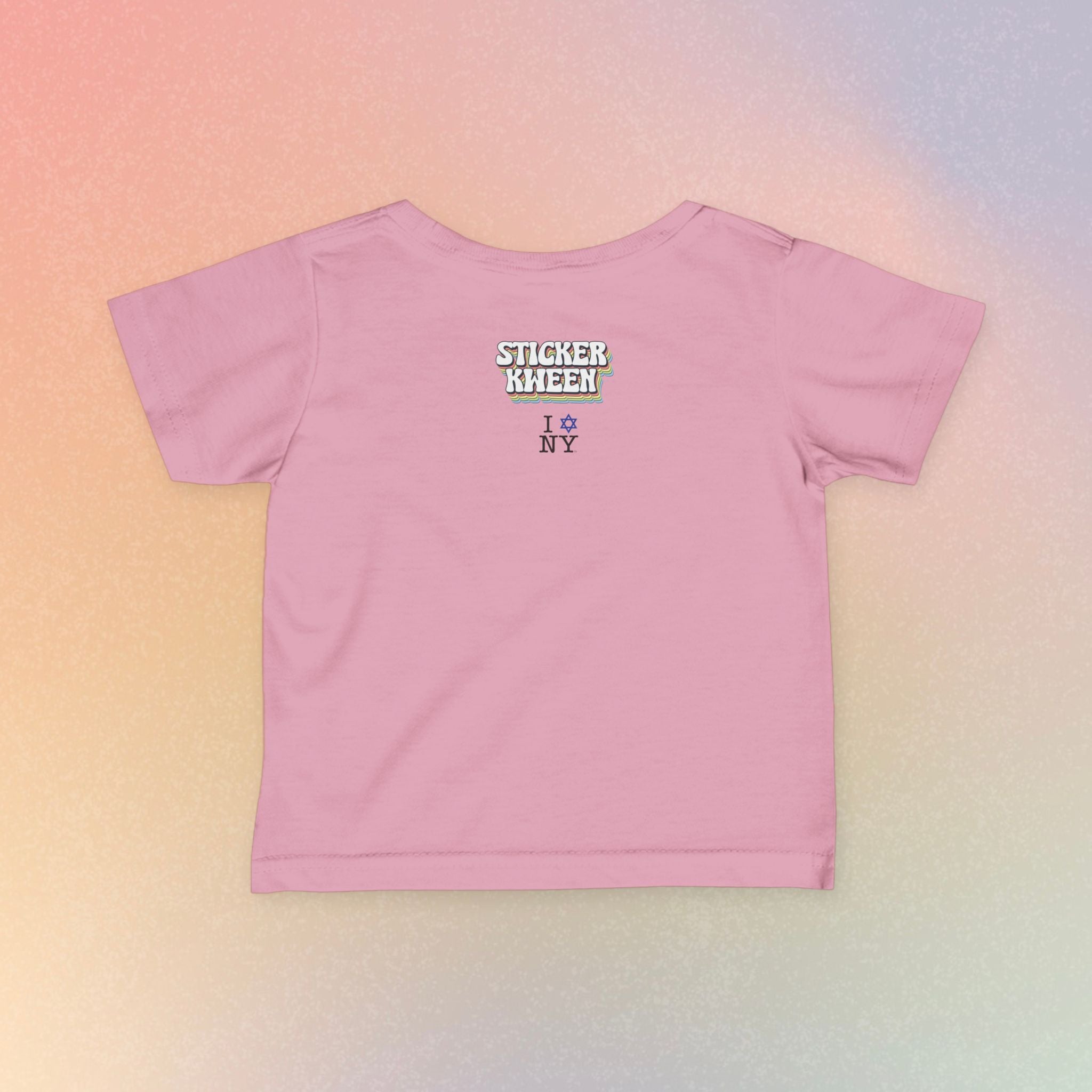 I Love NY Jewish Star Infant Tee | Jewish New York baby shirt