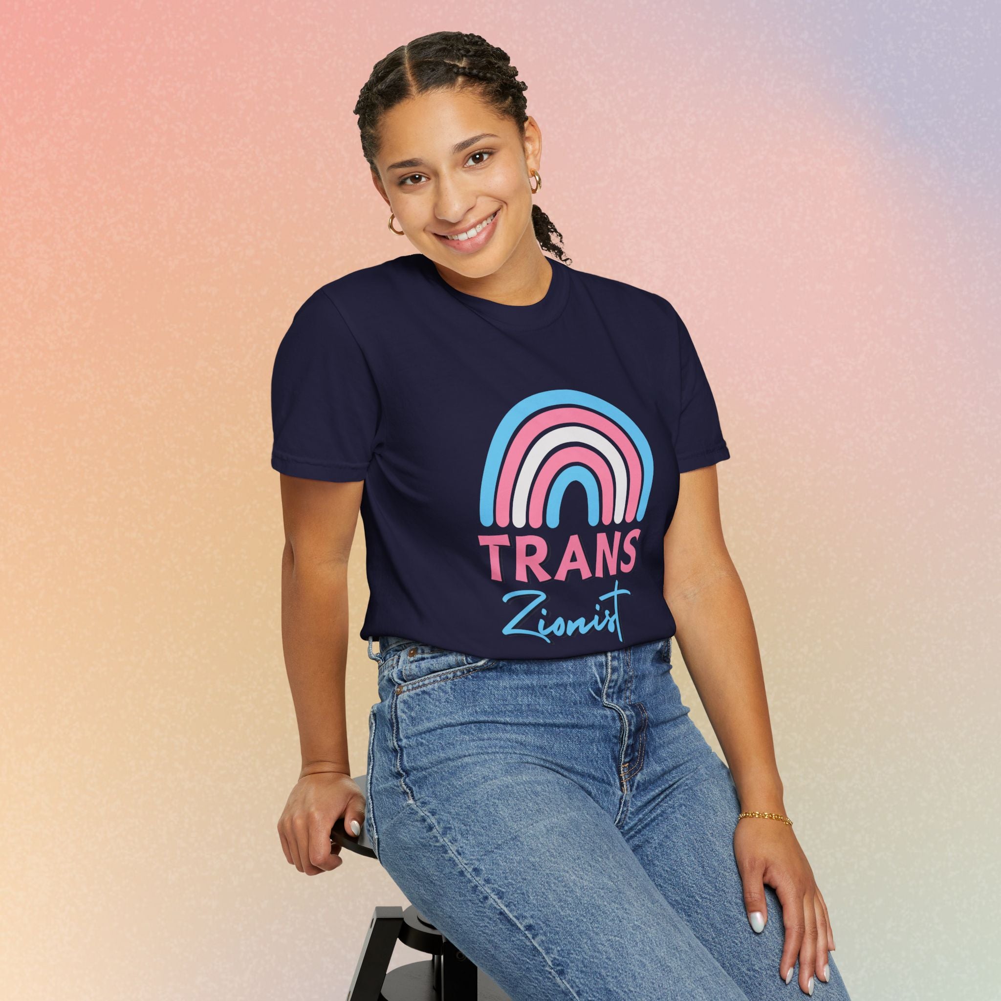 Trans Zion T-Shirt - Rainbow Transgender Pride Tee