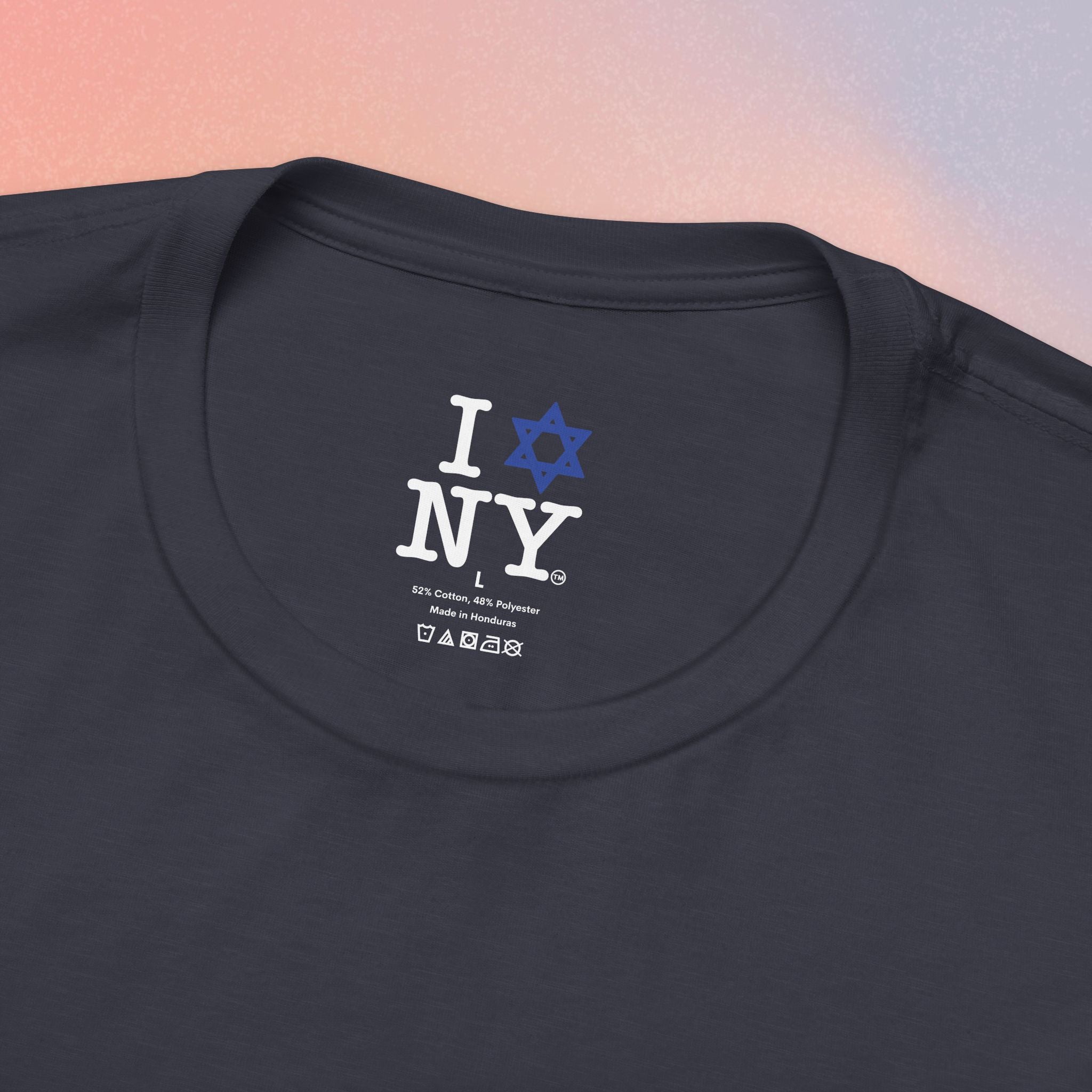 I Love New York Jewish Star of David T-Shirt - Jewish New York Pride
