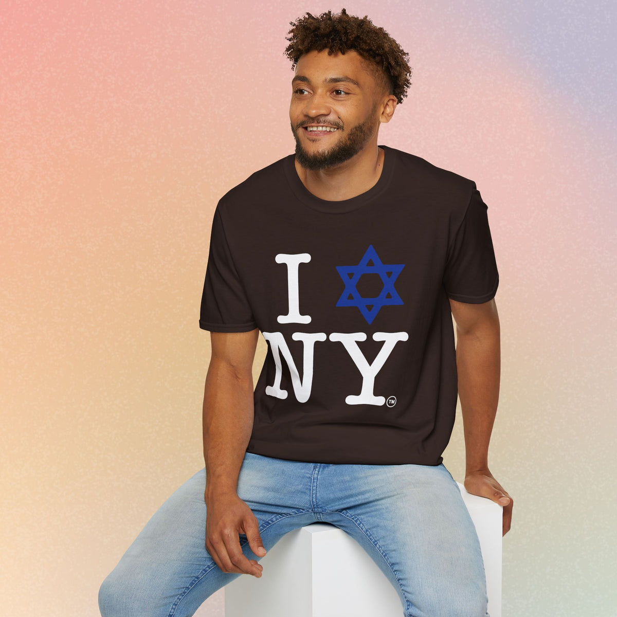 I Love NY Unisex Softstyle T-Shirt (Dark Colors)