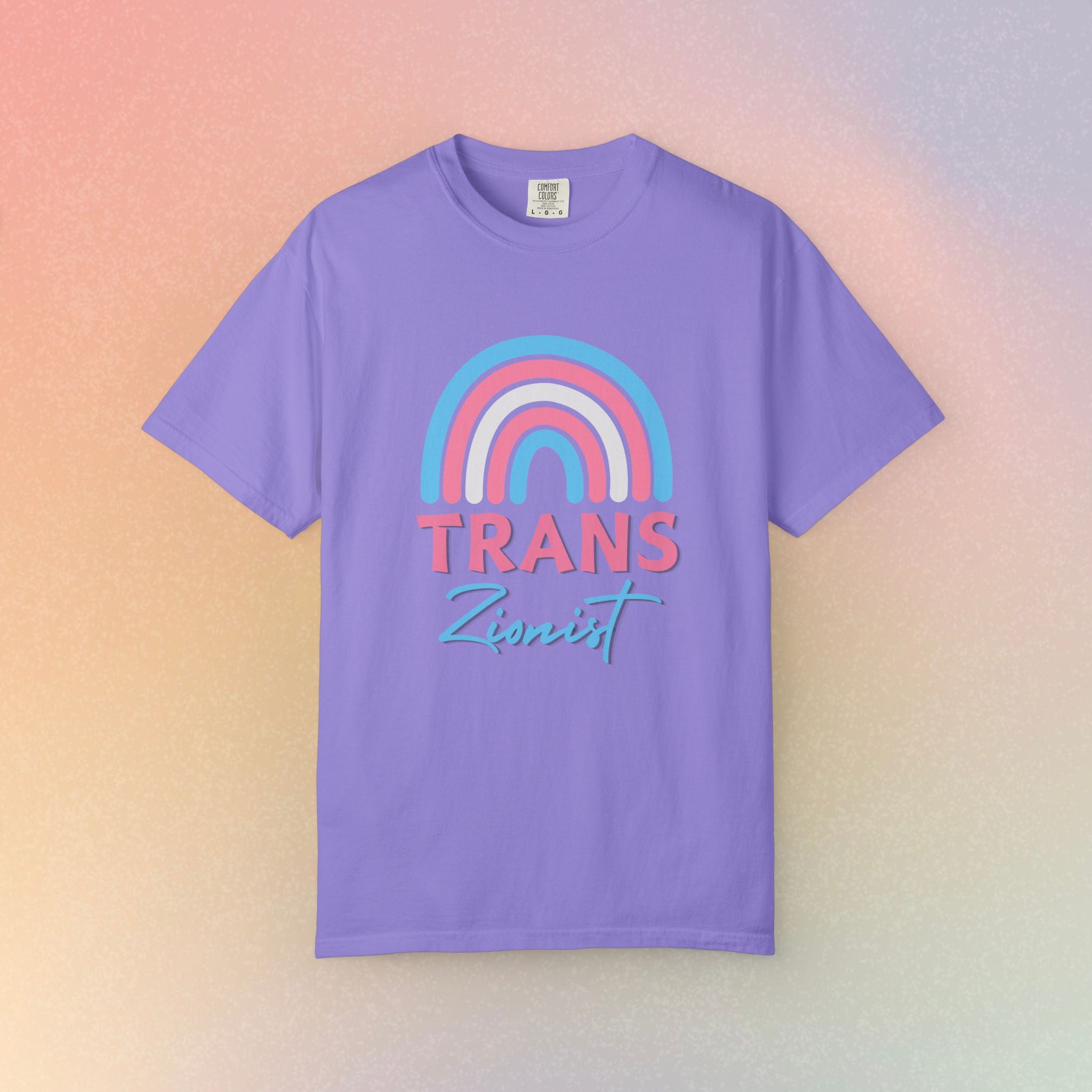 Trans Zion T-Shirt - Rainbow Transgender Pride Tee