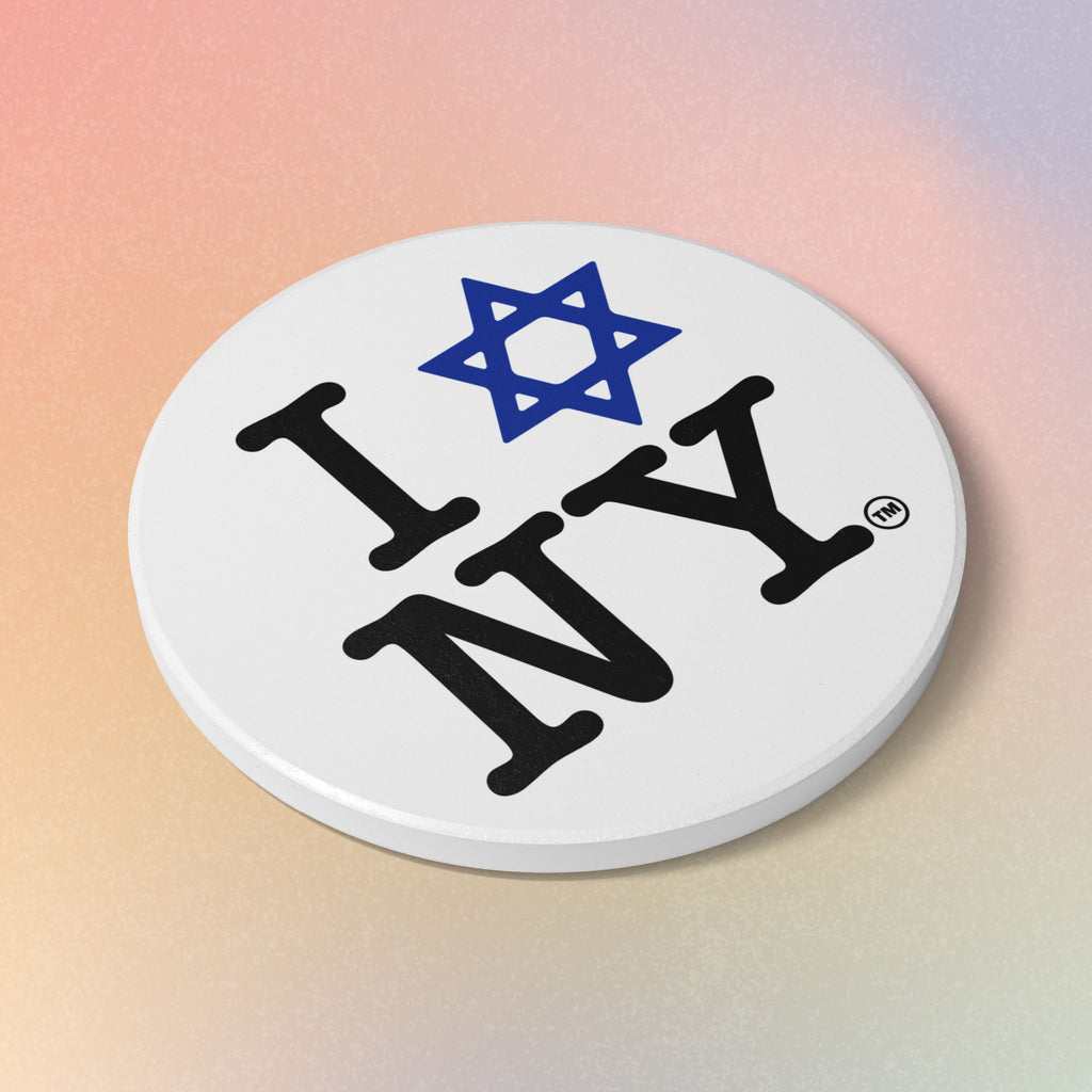 I love NY Jewish Star Ceramic Coasters
