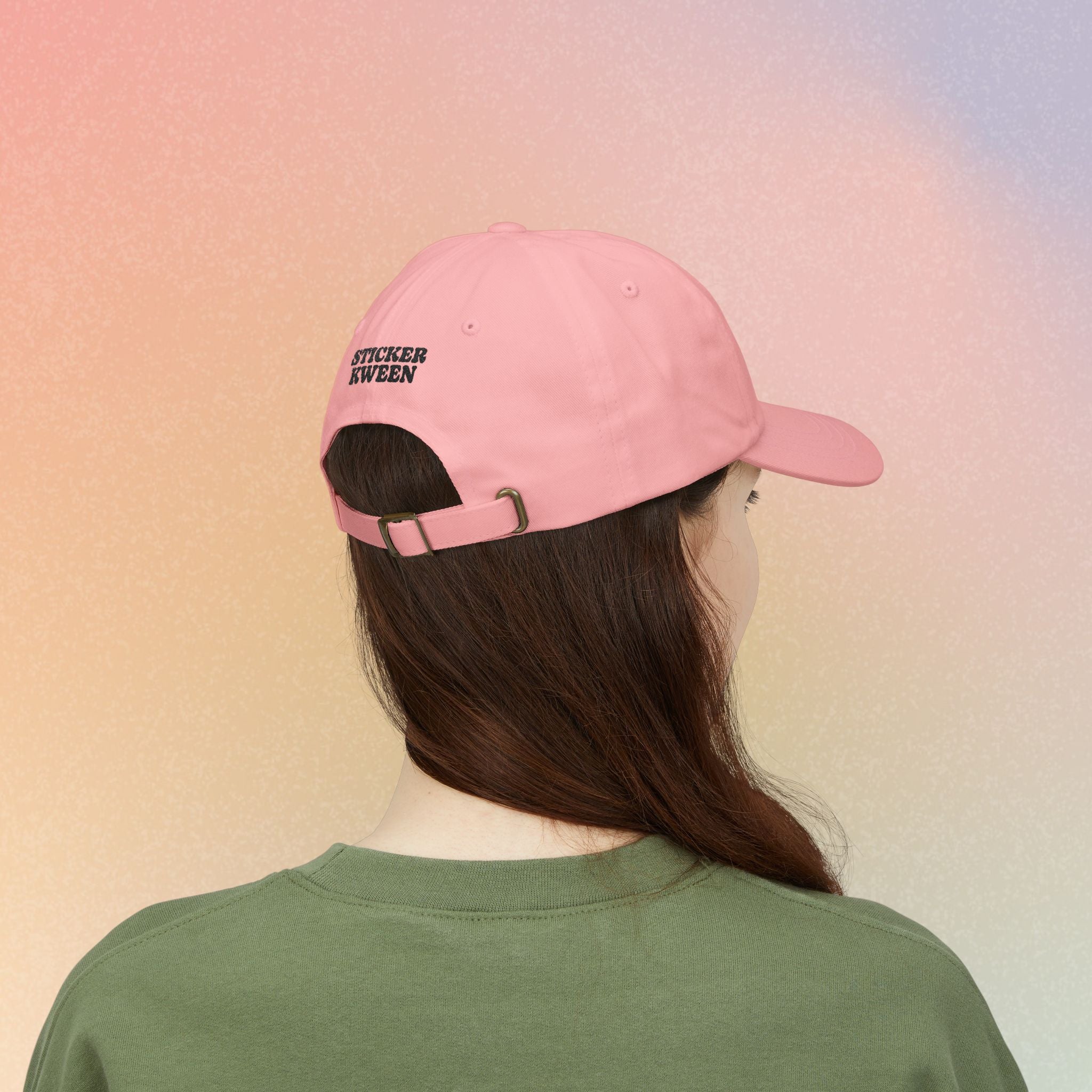 Upper West Side Hebrew Font Baseball Cap | NYC Jewish Pride (Light Colors)