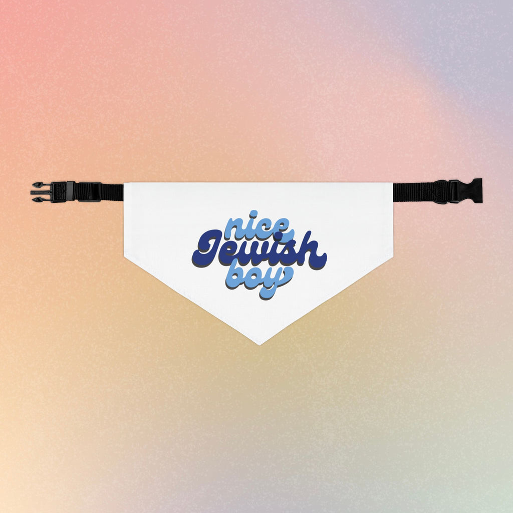 Nice Jewish Boy Pet Bandana Collar - Nice Jewish Dog/Cat