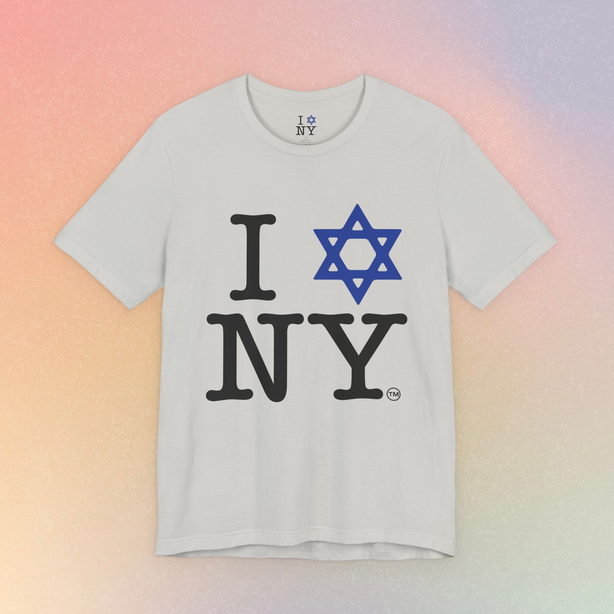 I Love NY Jewish Star T-Shirt | Jewish New York Pride Tee