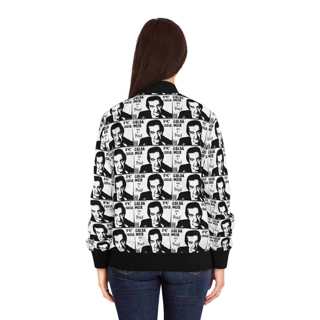 Golda Meir Has A Posse Women's Bomber Jacket