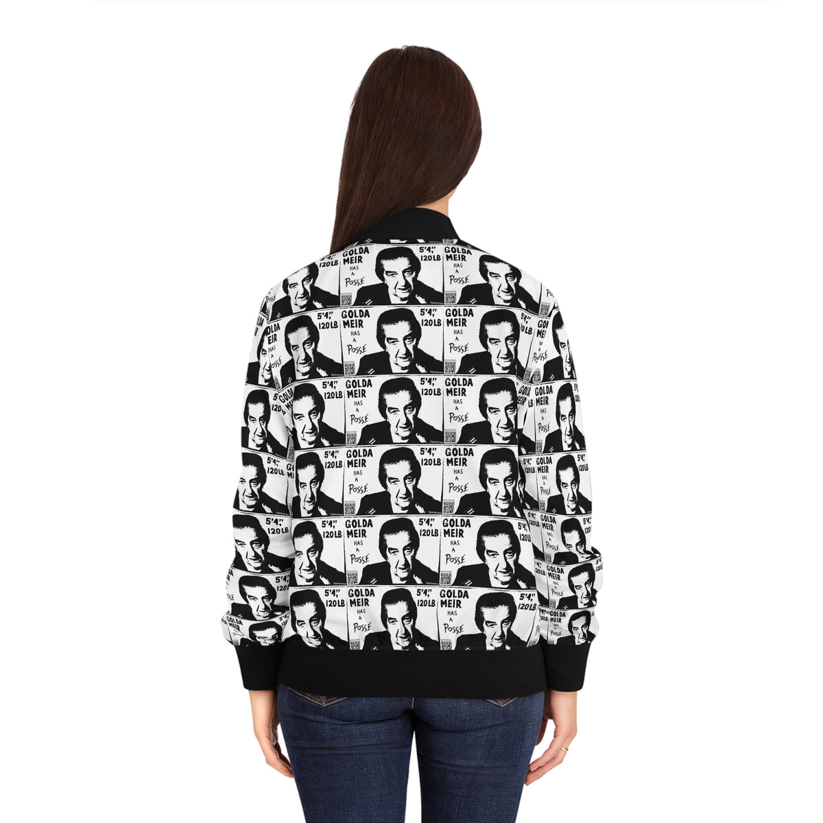 Golda Meir Has A Posse Women's Bomber Jacket