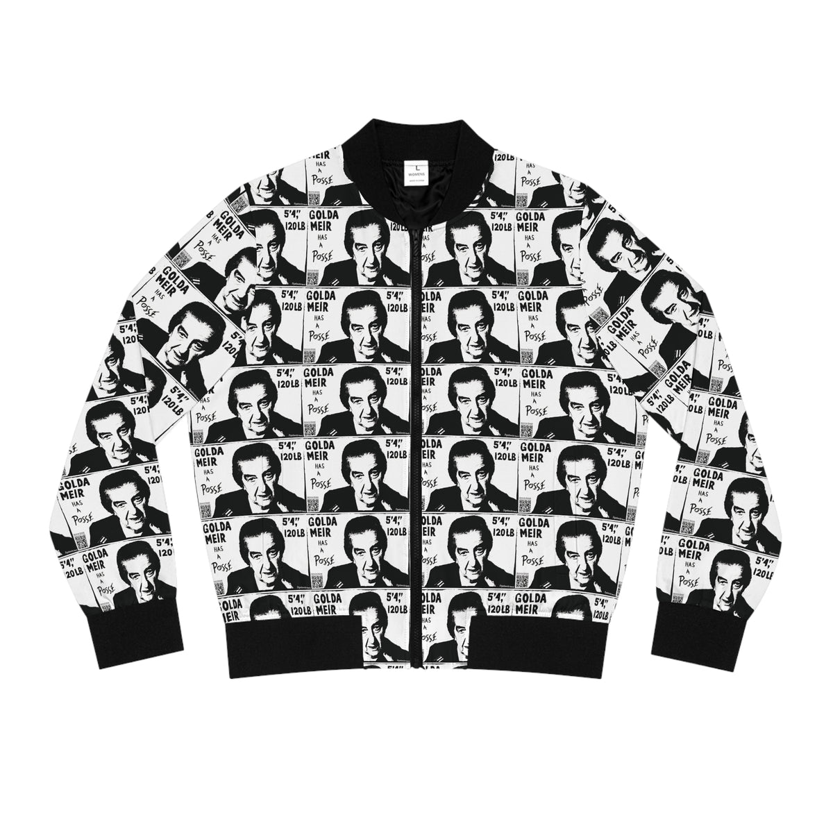 Golda Meir Has A Posse Women's Bomber Jacket