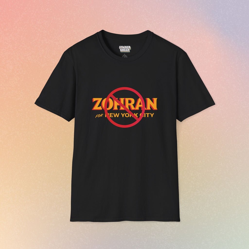 Anti Zohran Mamdani Unisex Softstyle T-Shirt