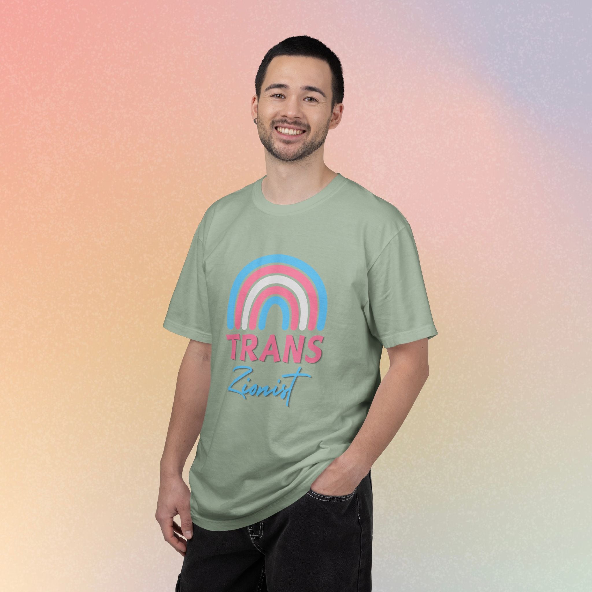 Trans Zion T-Shirt - Rainbow Transgender Pride Tee