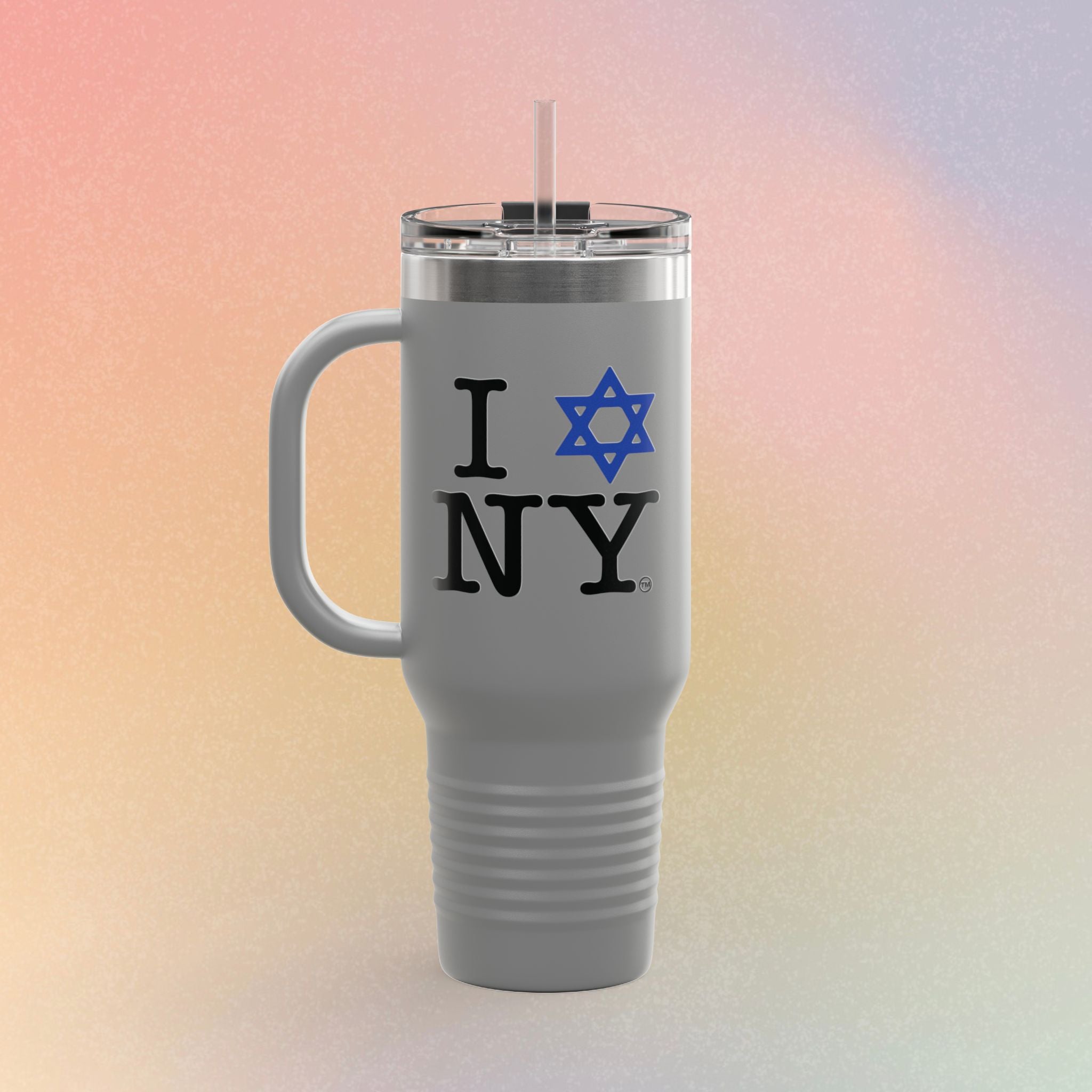 I Love NY Jewish Star - Stainless Steel 40oz Insulated Tumbler