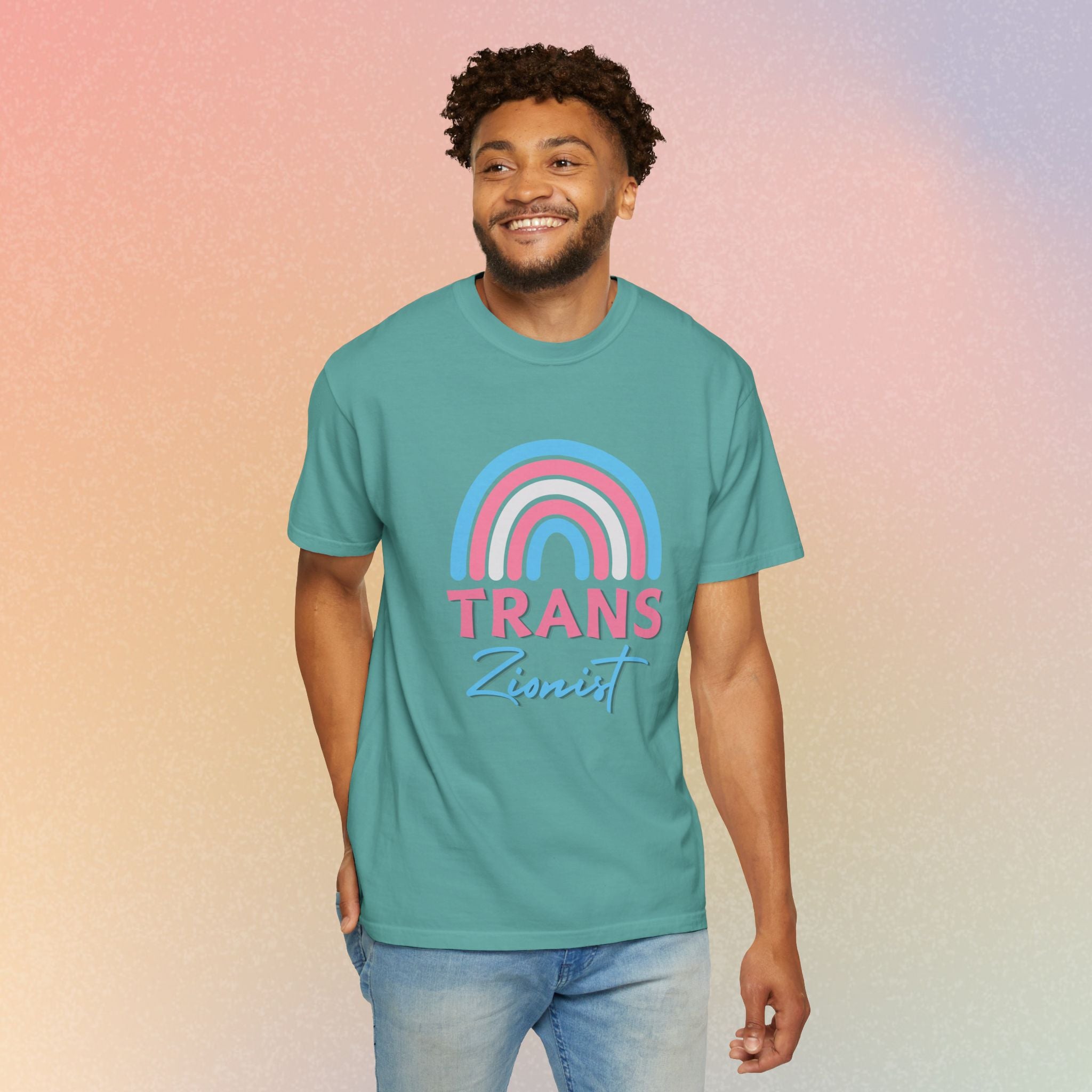 Trans Zion T-Shirt - Rainbow Transgender Pride Tee