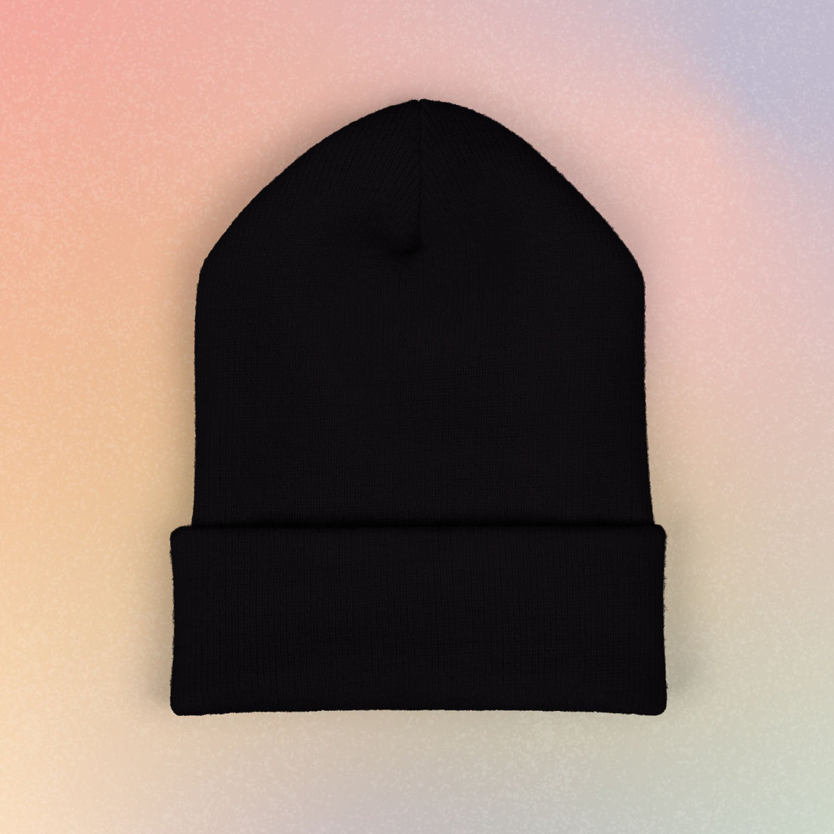 Brooklyn Hebrew Style Font Classic Cuffed Beanie (Embroidery)