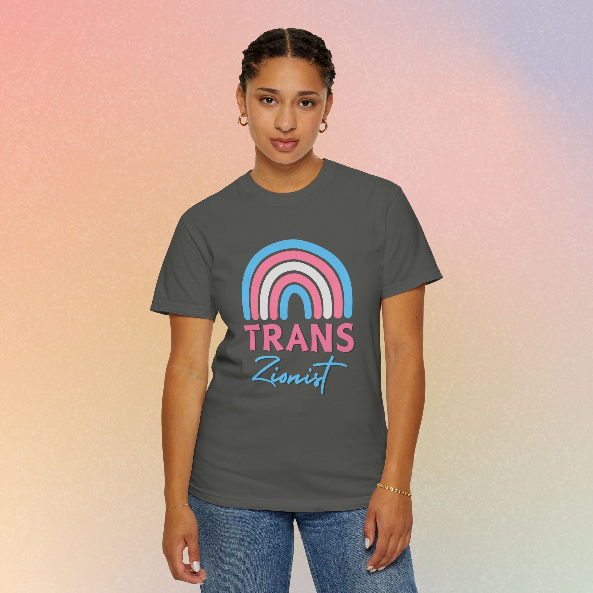 Trans Zion T-Shirt - Rainbow Transgender Pride Tee