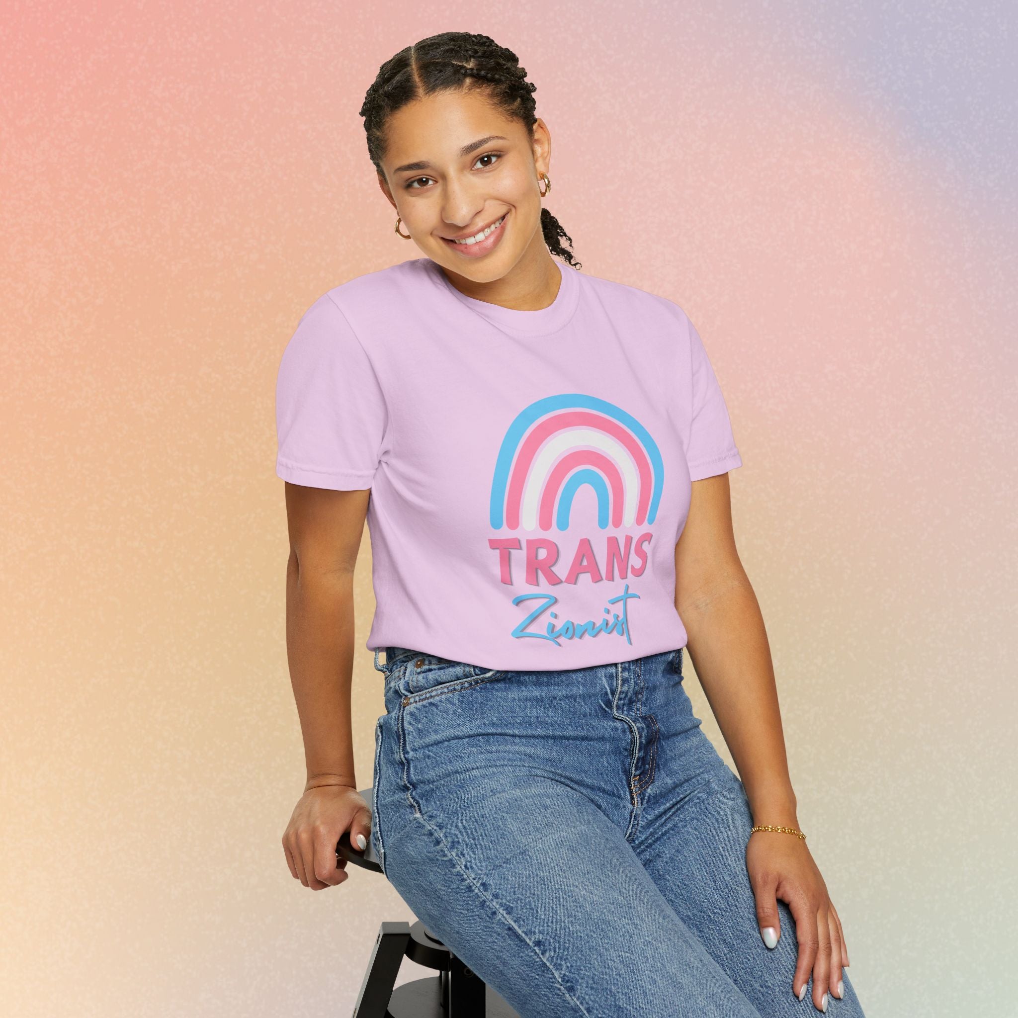 Trans Zion T-Shirt - Rainbow Transgender Pride Tee