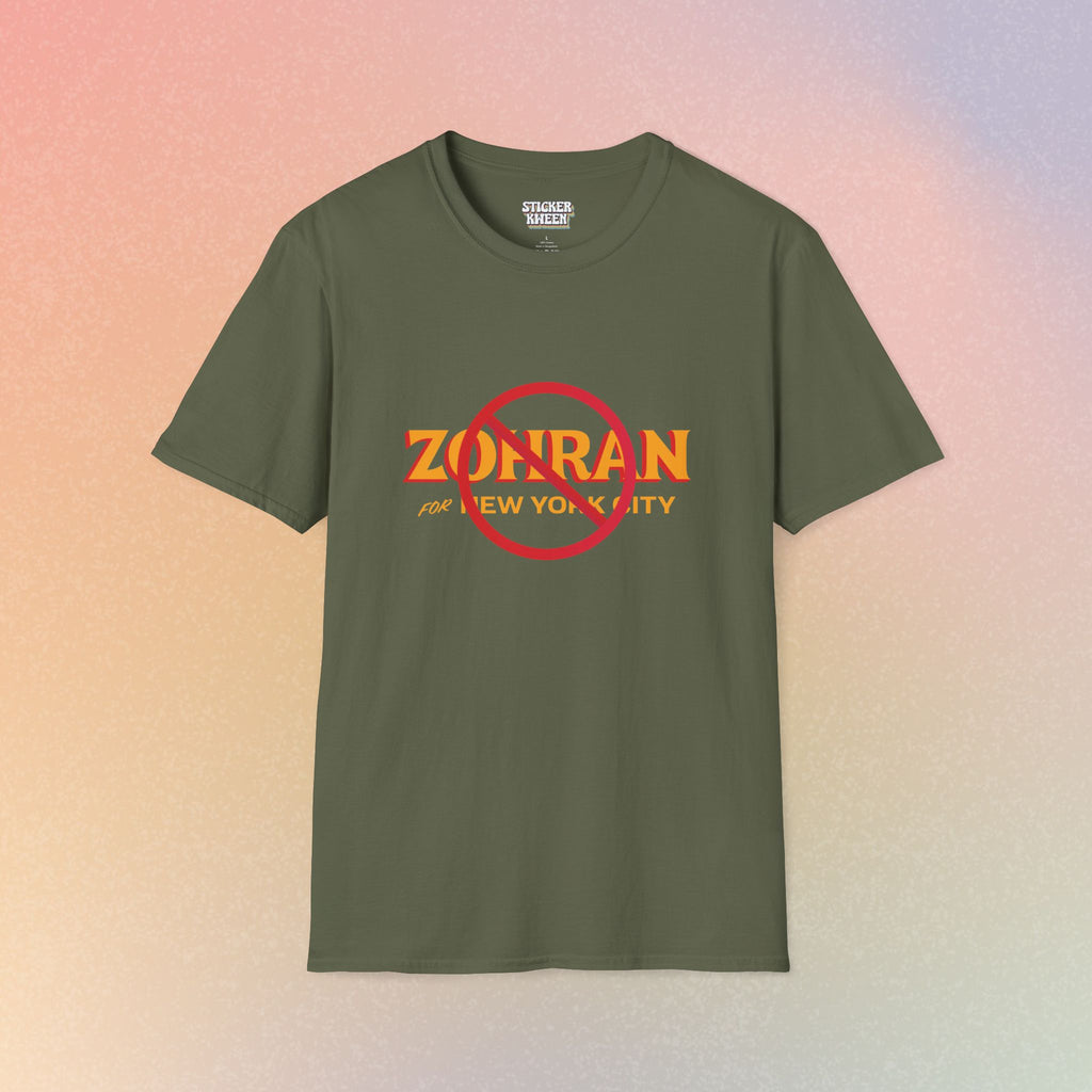 Anti Zohran Mamdani Unisex Softstyle T-Shirt